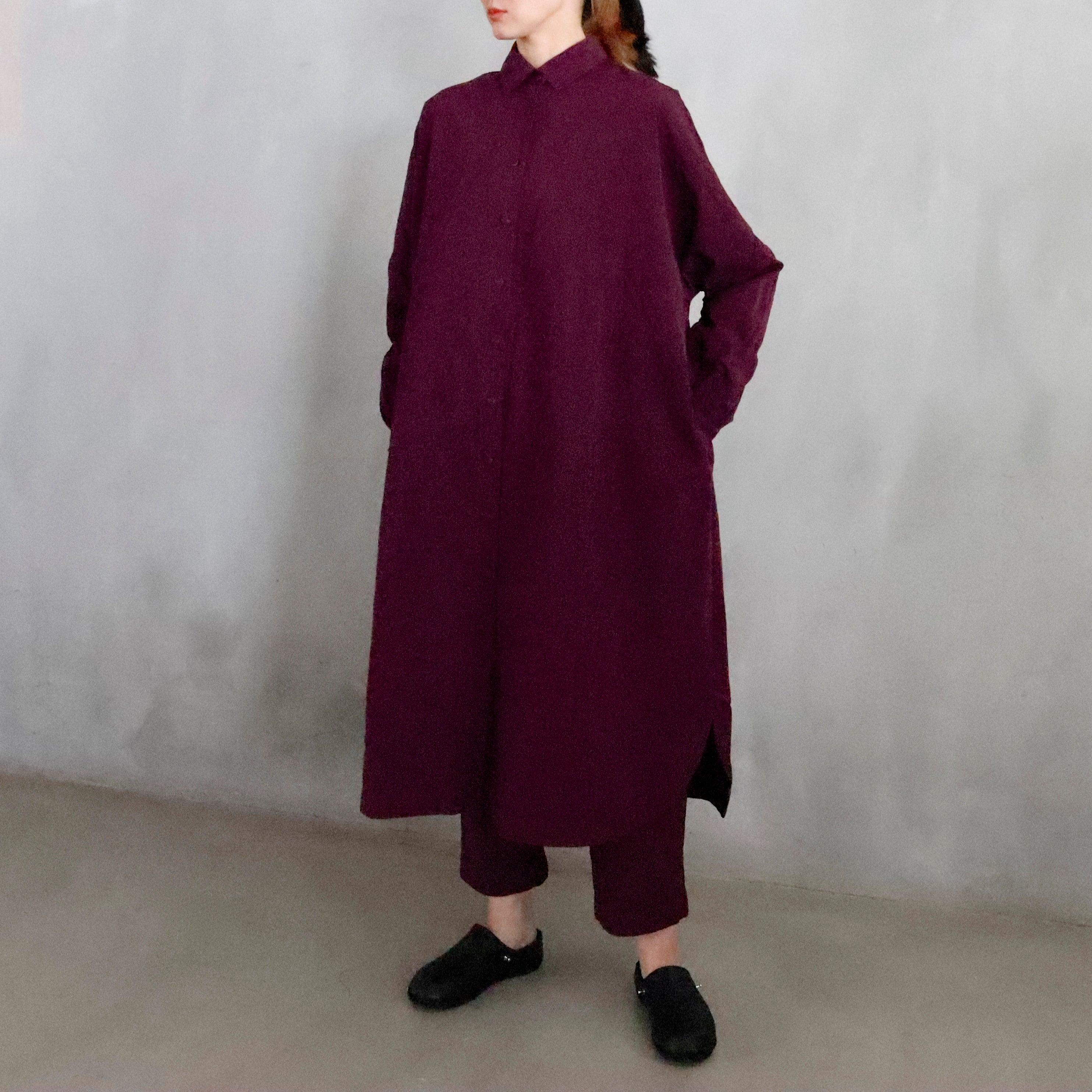 CASEY/CASEY | YURI DRESS ー BLACKBERRY – VISIONS