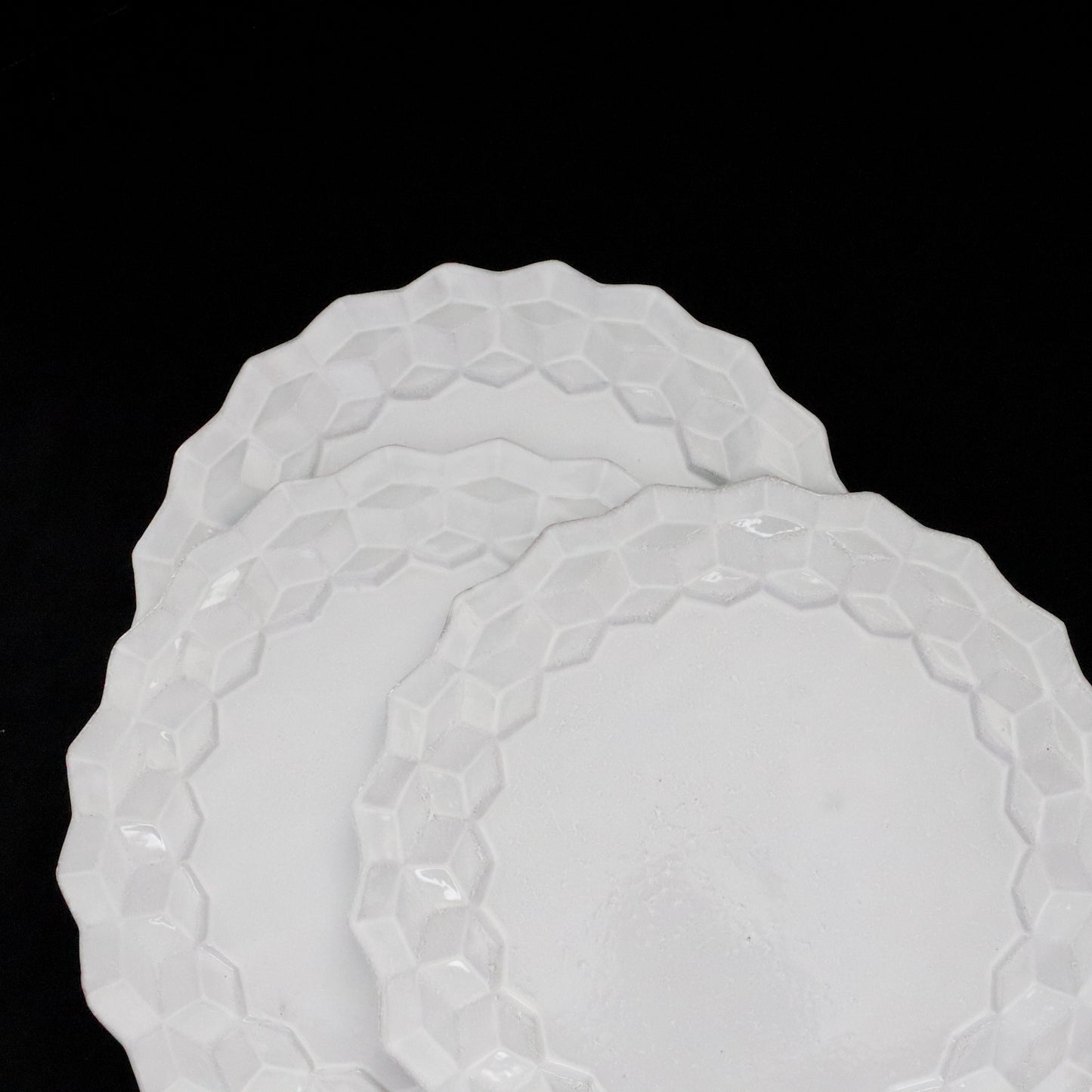 ASTIER de VILLATTE | "Cube" Dessert Plate