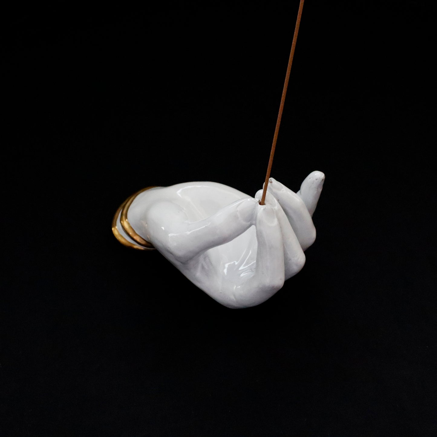 ASTIER de VILLATTE | "Serena" Golden Bracelets Incense Holder