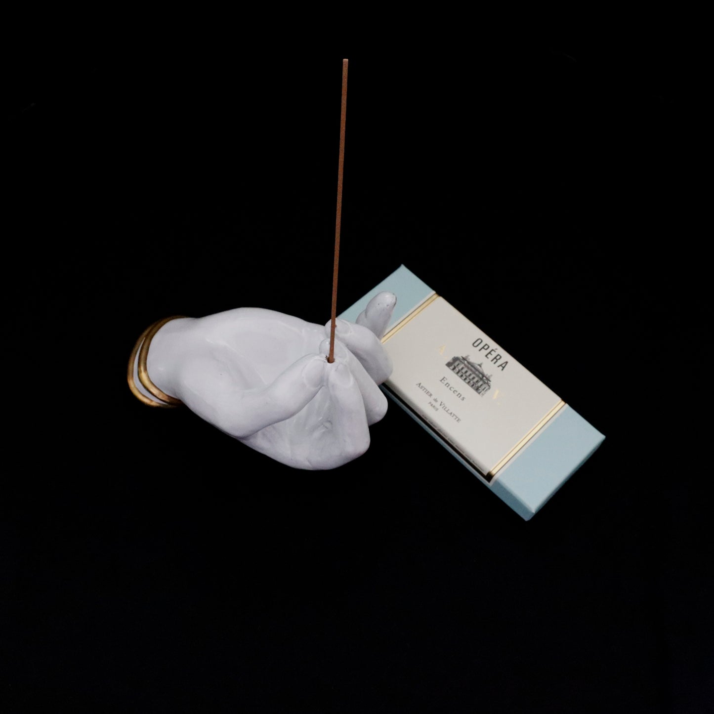 ASTIER de VILLATTE | "Serena" Golden Bracelets Incense Holder