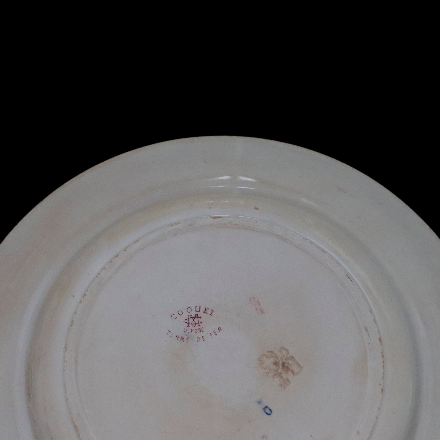 Creil et Montereau | Plate “COQUET”