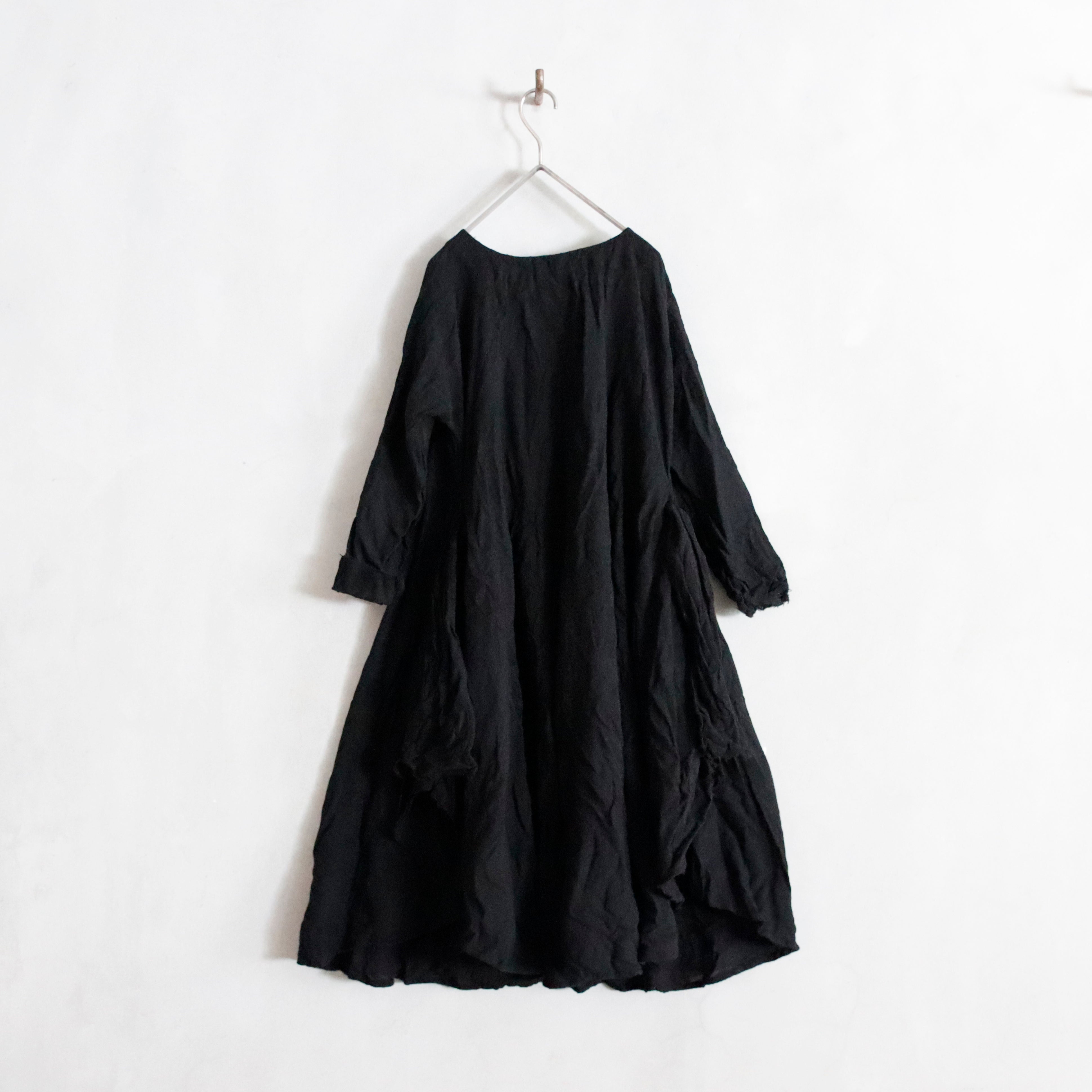 daniela gregis | dress olmo di lavato - black – VISIONS