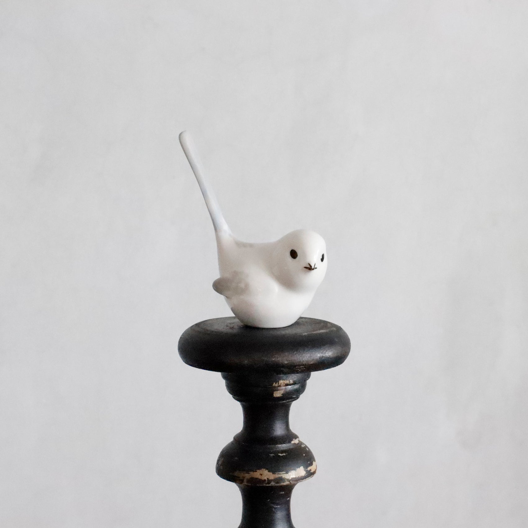 LOMONOSOV | Long Tailed Titmouse Bird Figurine
