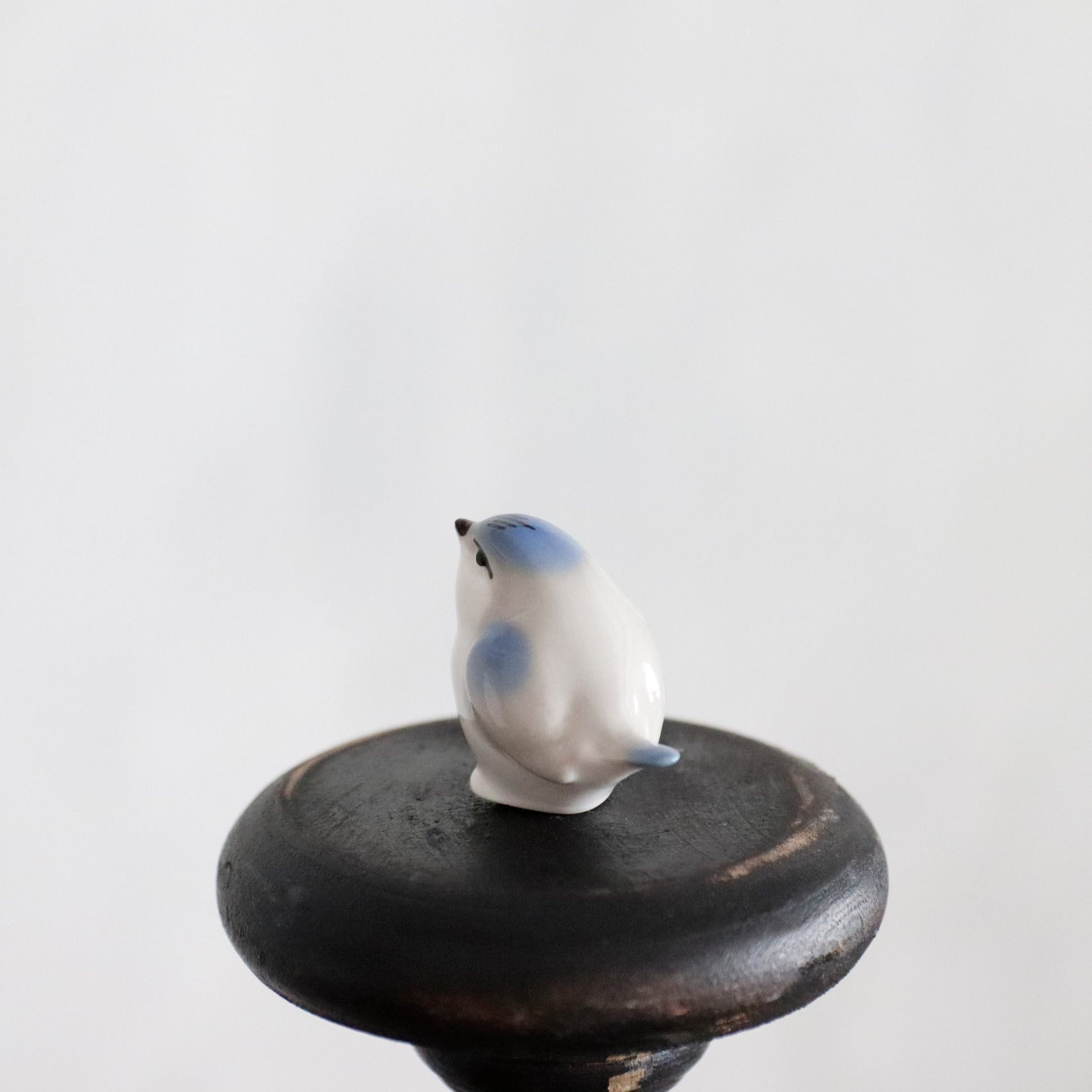 LOMONOSOV | Blue Titmouse Bird Figurine