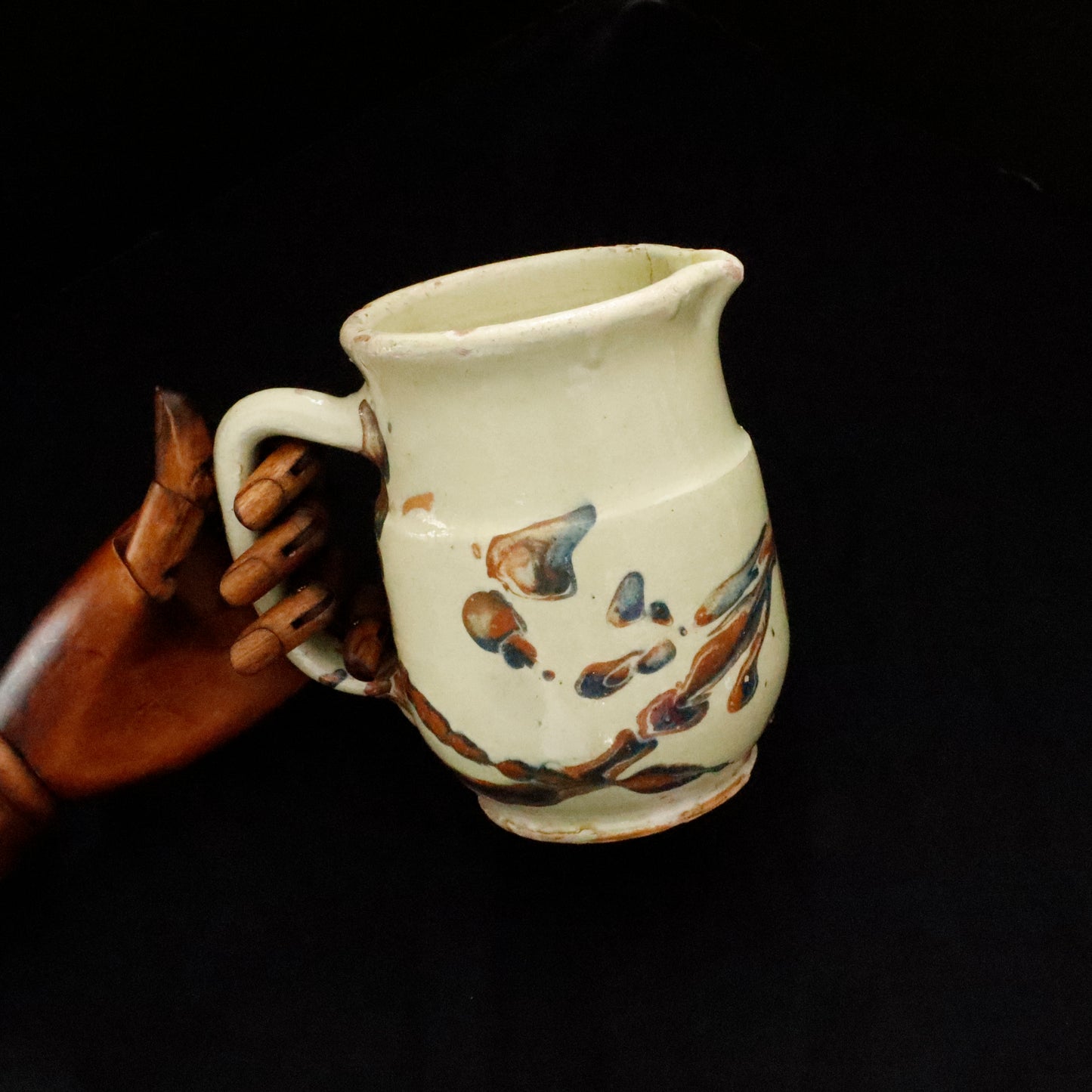ANTIQUES | Marble Pattern Pitcher