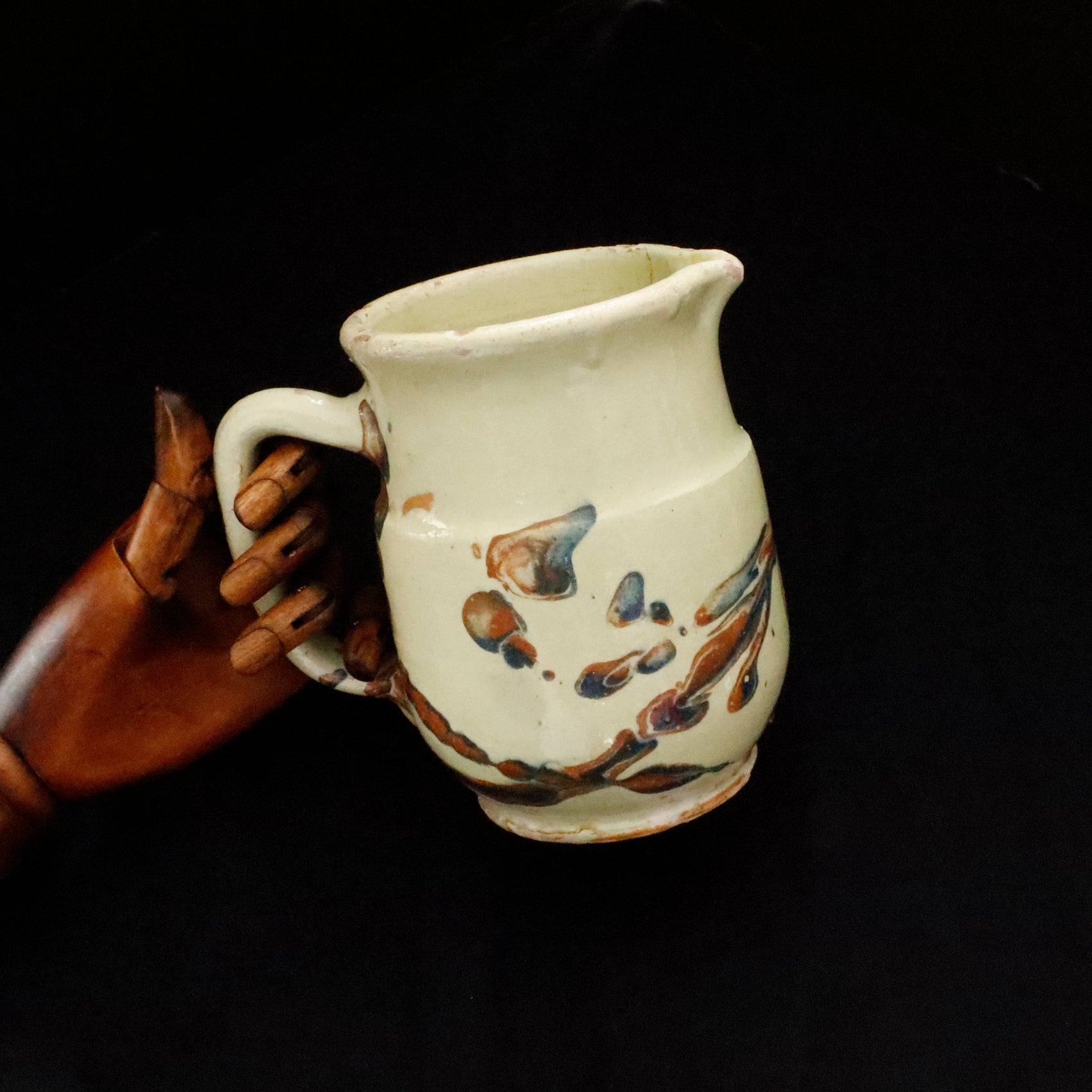 ANTIQUES | Marble Pattern Pitcher