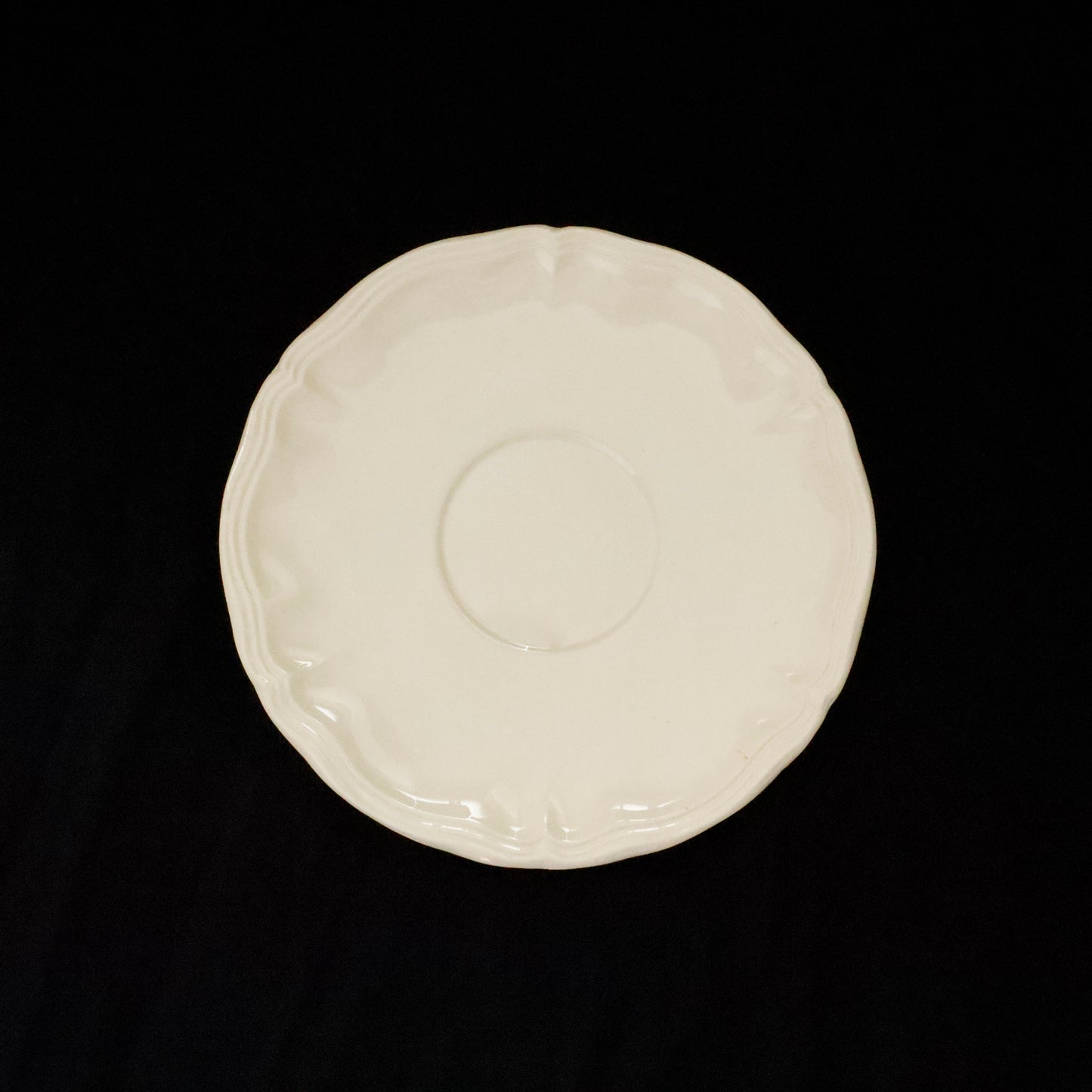 DIGOIN et SARREGUEMINES | Flower Lim Dessert Plate