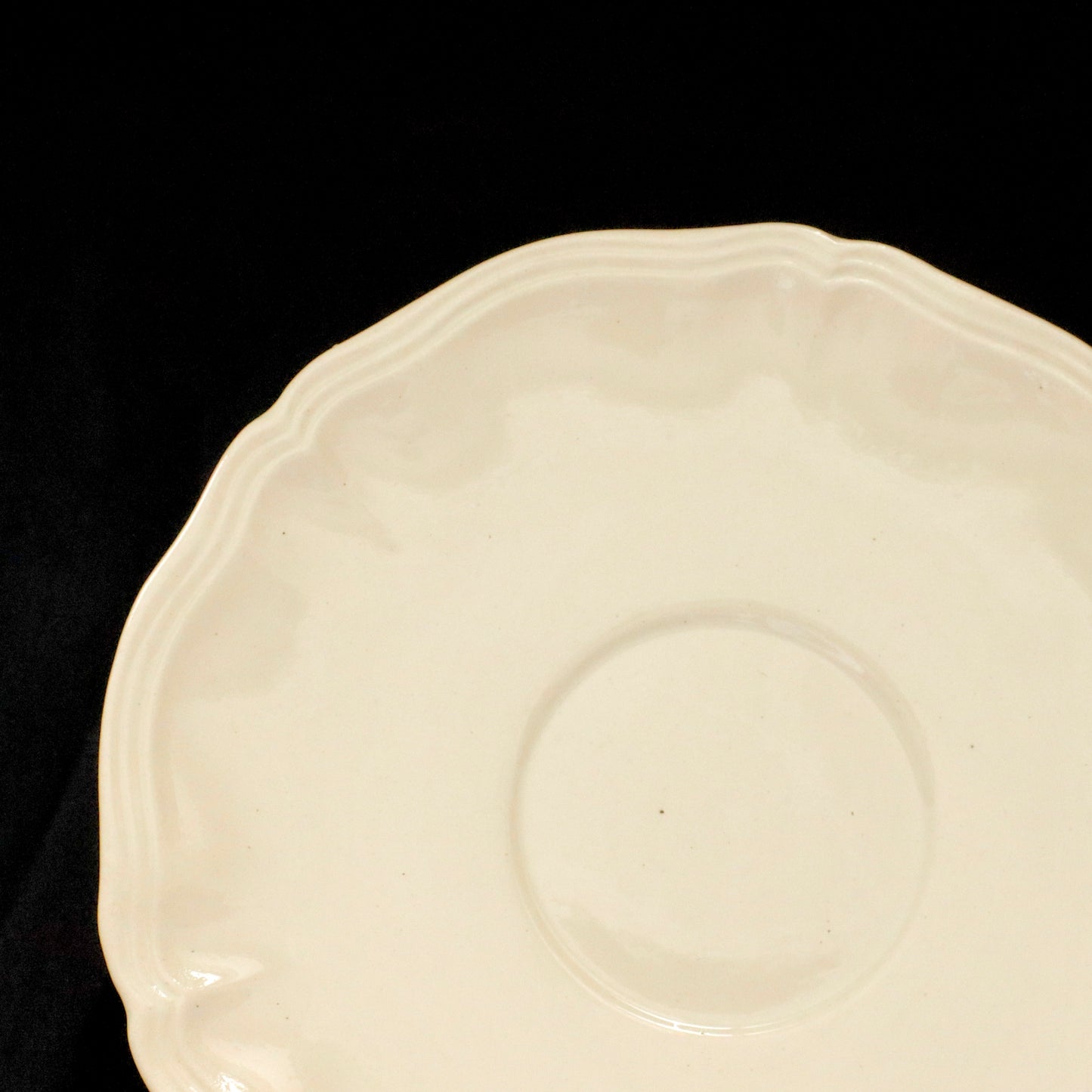 DIGOIN et SARREGUEMINES | Flower Lim Dessert Plate