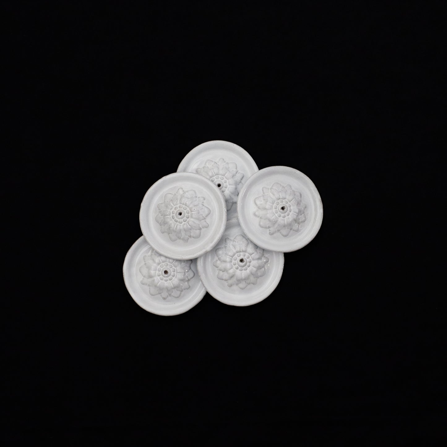 Emilie Incense Holder on Saucer