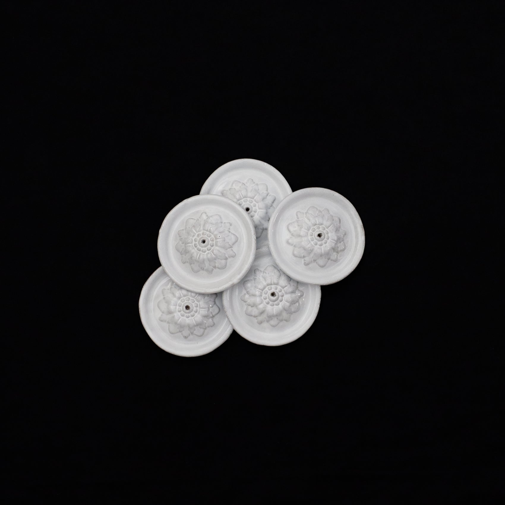 Emilie Incense Holder on Saucer