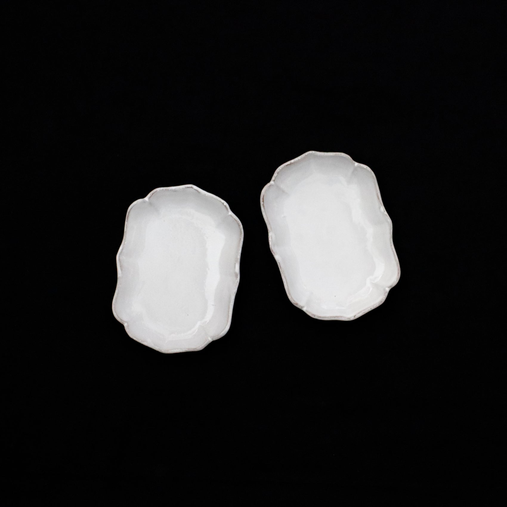 "Colbert" Small Dish, Eight Wave Design