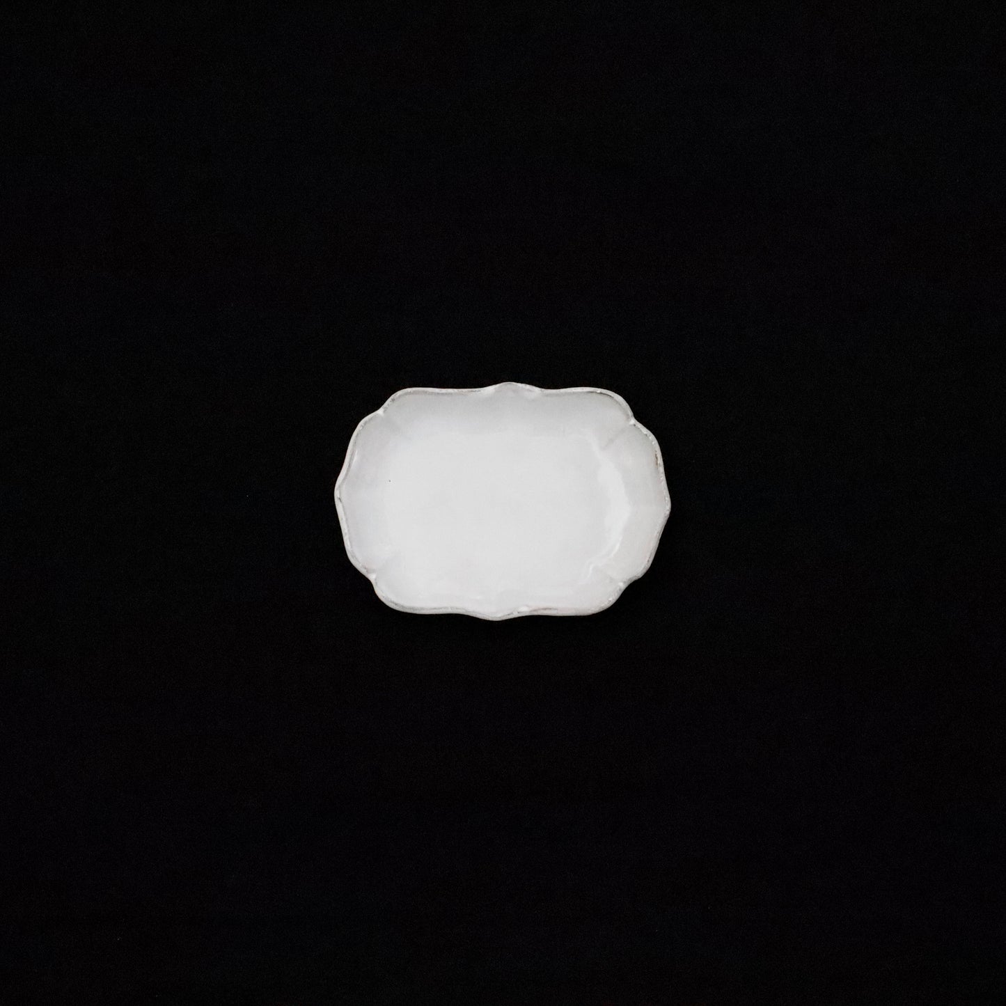 "Colbert" Small Dish, Eight Wave Design