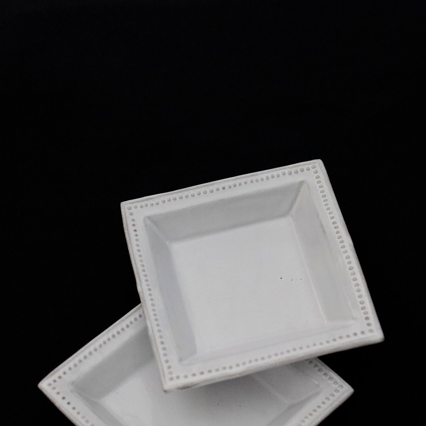 “Perles” Small Square Dish