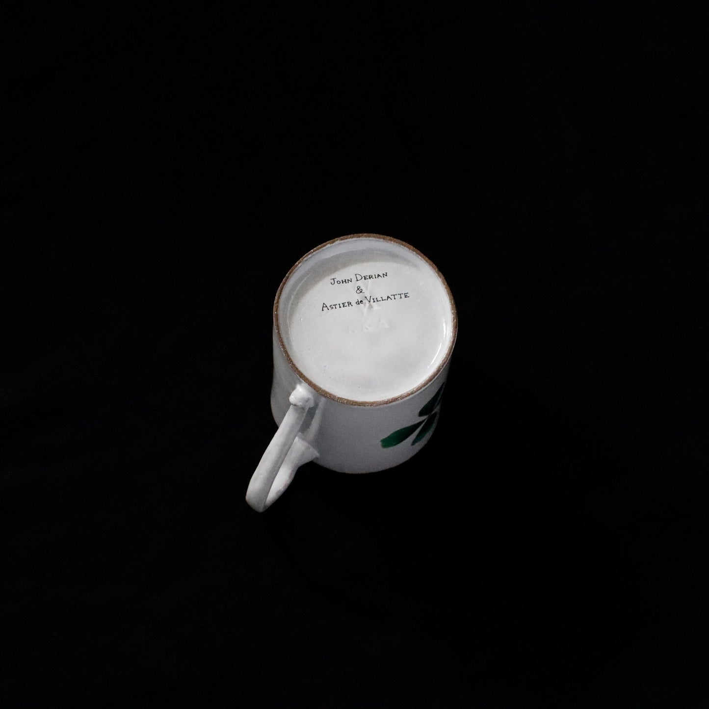 ASTIER de VILLATTE | "John Derian" Four Leaf Clover Mug