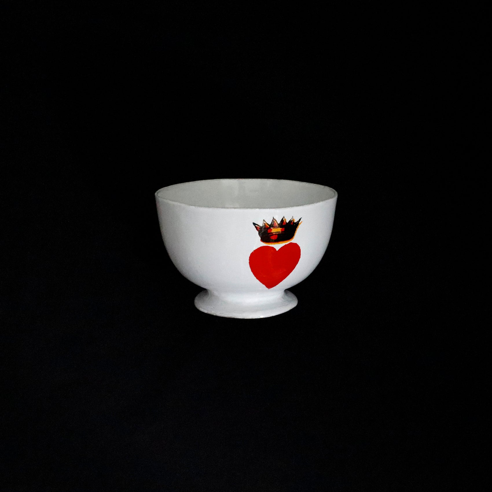 “John Derian” Crowned Heart Bowl