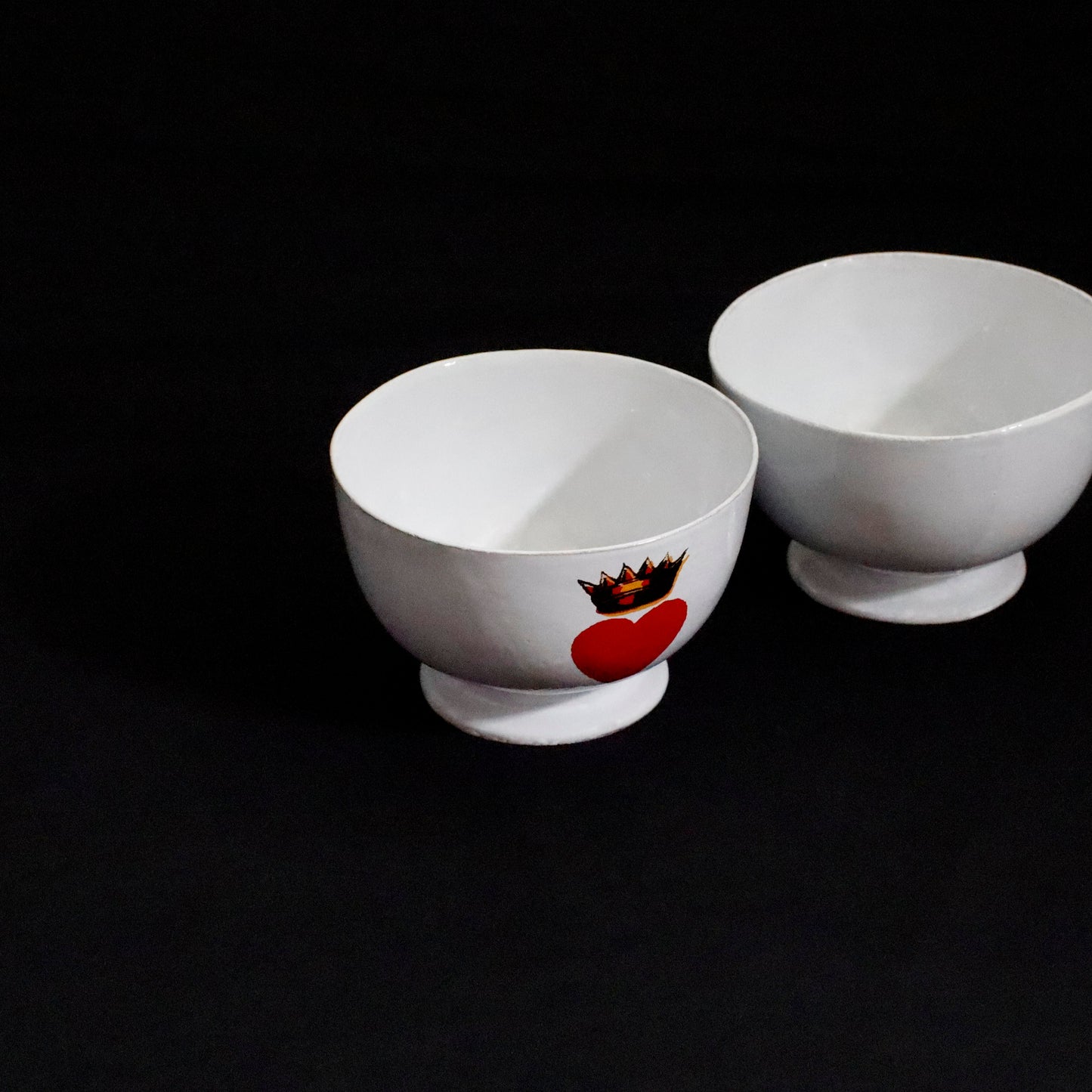 “John Derian” Crowned Heart Bowl