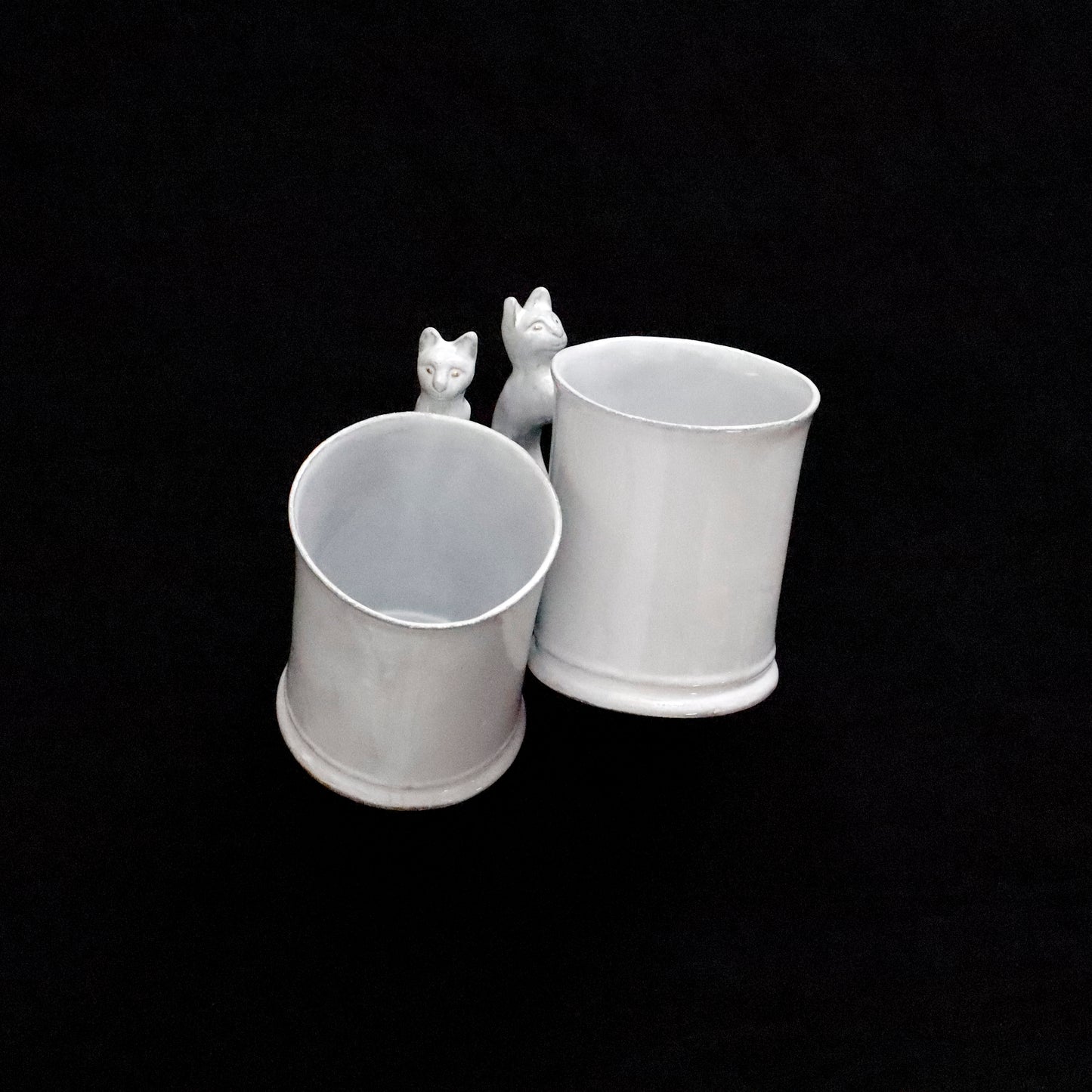 "Setsuko" Golden Eyes Cat Cup