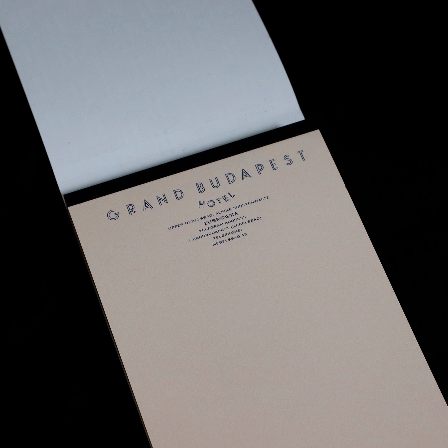 Wes Anderson Letter Paper Notepad ― A