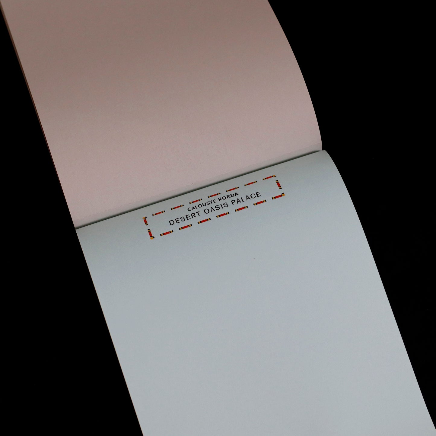 Wes Anderson Letter Paper Notepad ― A