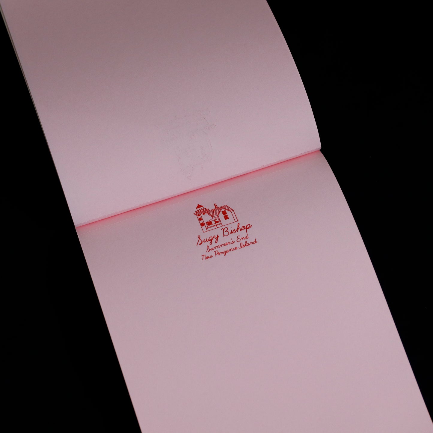 Wes Anderson Letter Paper Notepad ― B