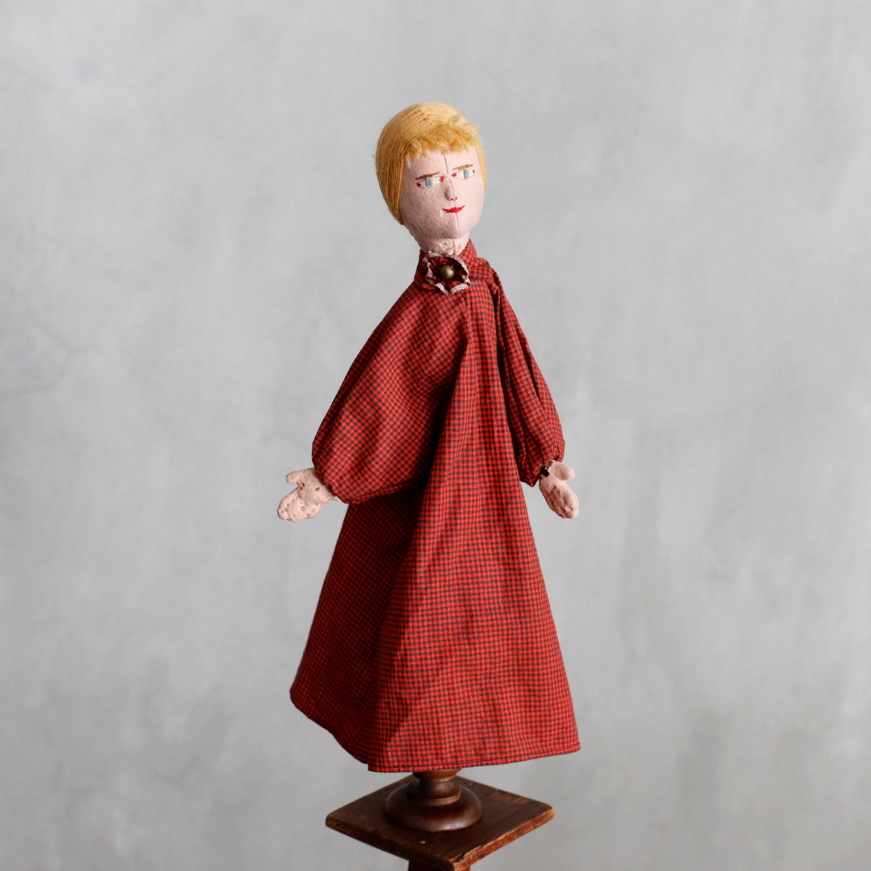 Puppet | Girl in a Plaid Dress