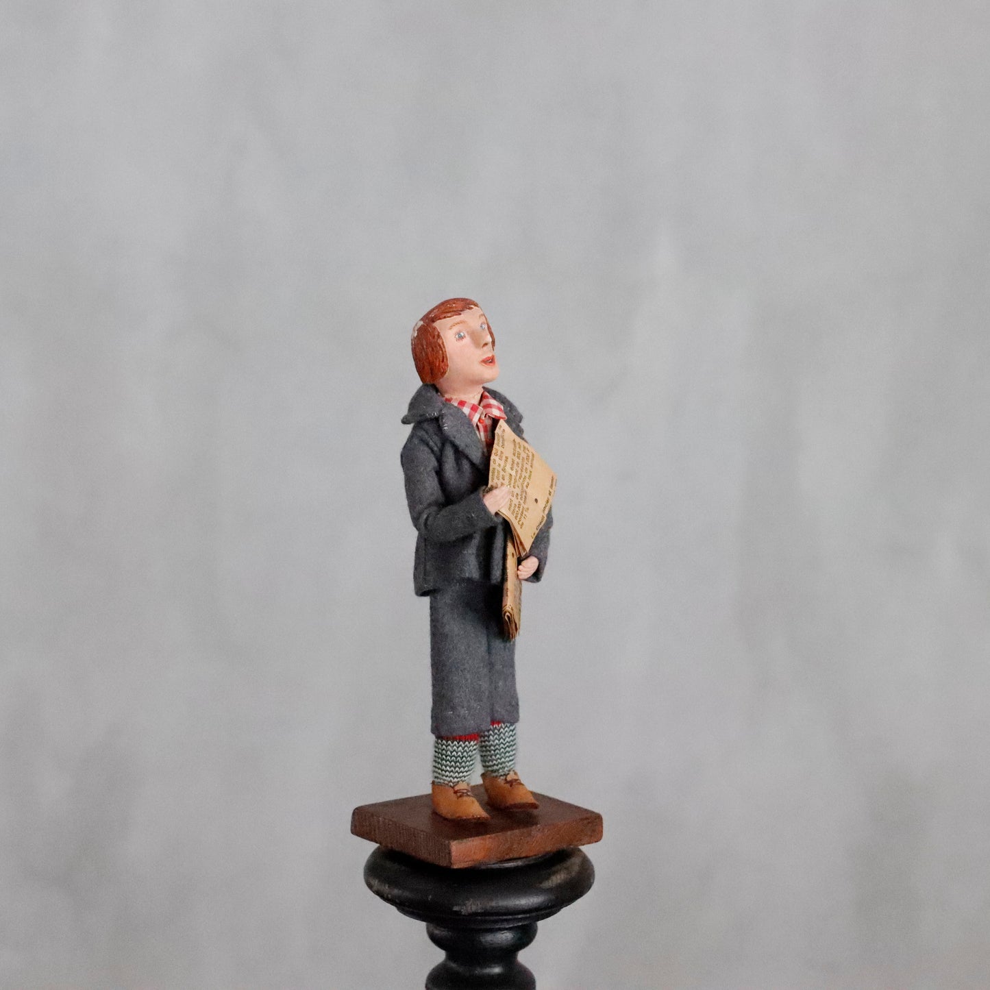 Vintage | Breaking News Delivery Boy Figurine