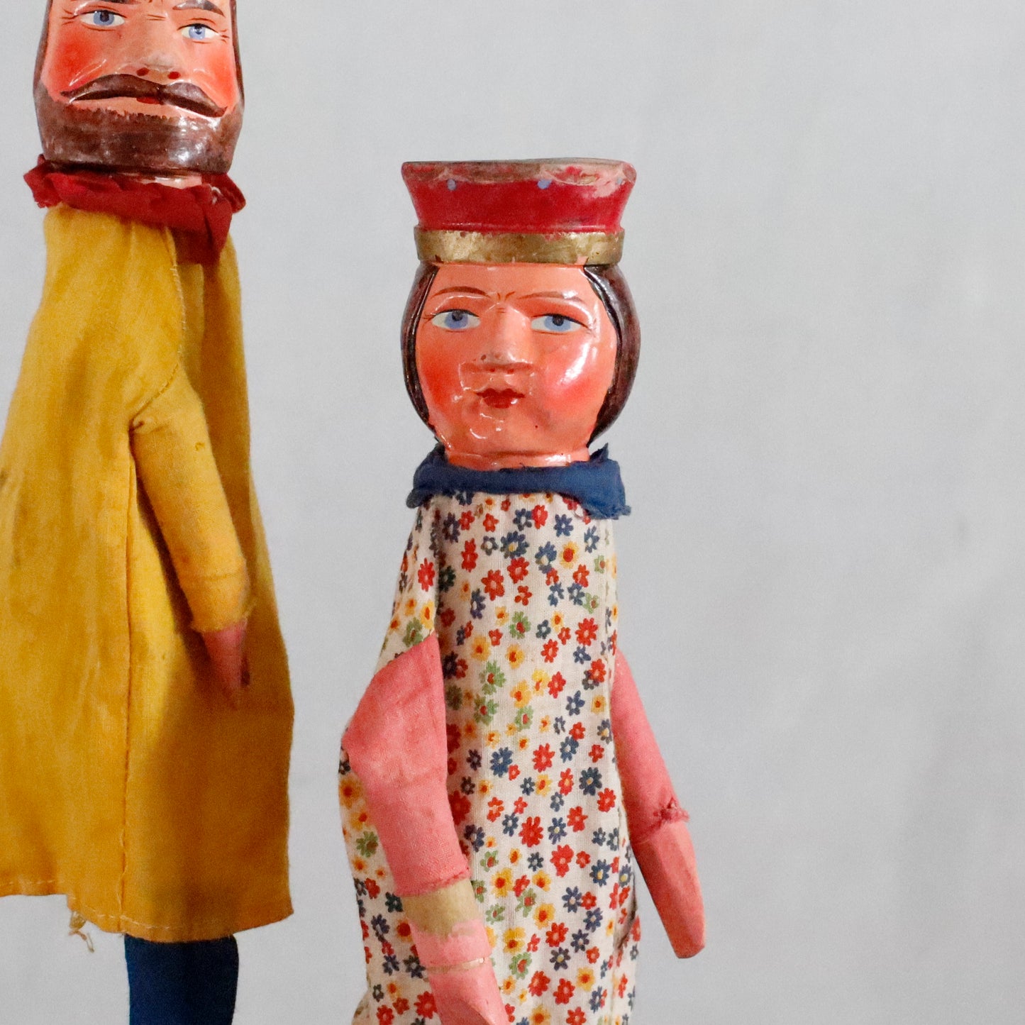 Punch and Judy | hand carved "PRINCE" puppet theatre