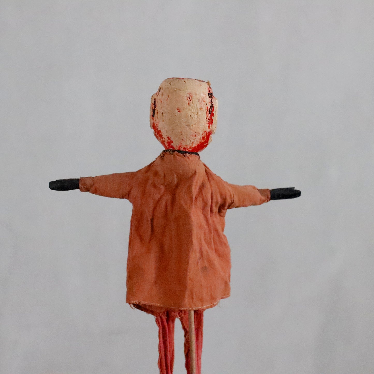 Punch and Judy | hand carved "DEVIL" puppet theatre