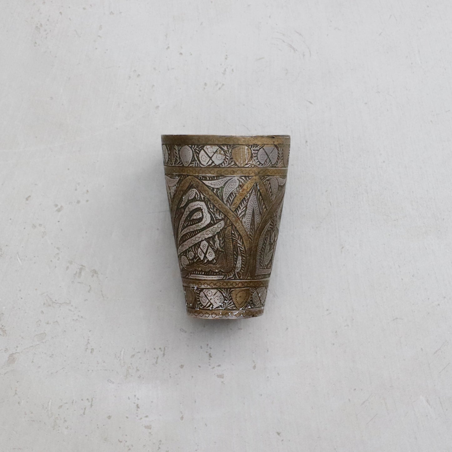 Vinatge | Moroccan Brass Tumbler