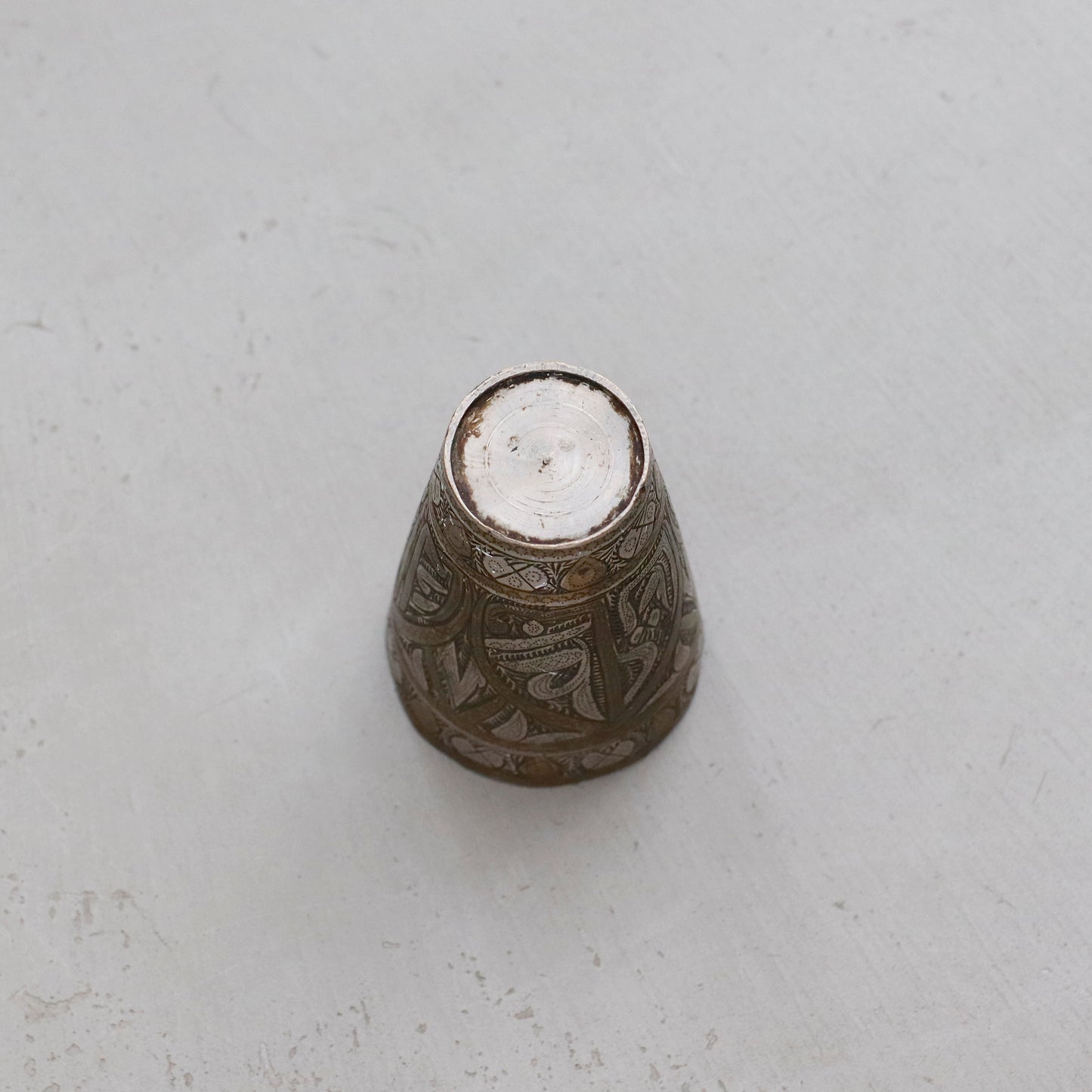 Vinatge | Moroccan Brass Tumbler