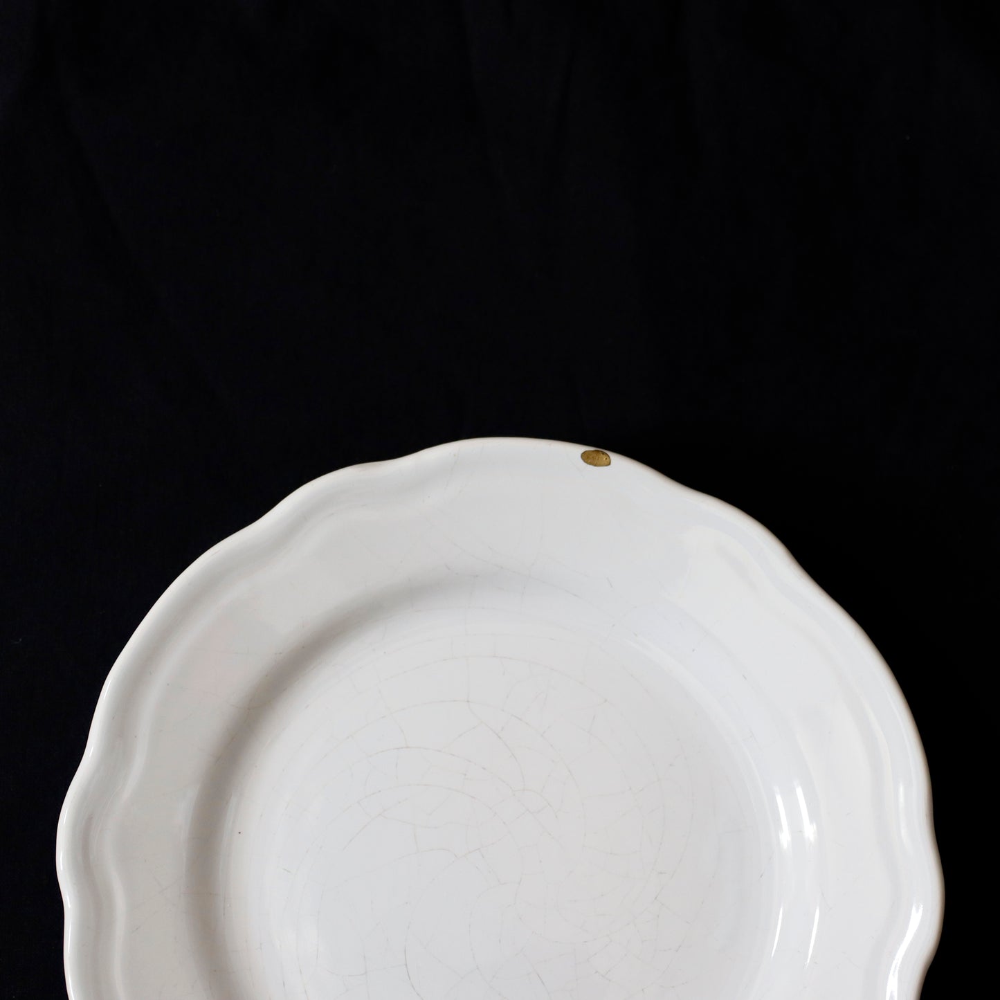 Flower Lim Plate | Kintsugi Repair “A”