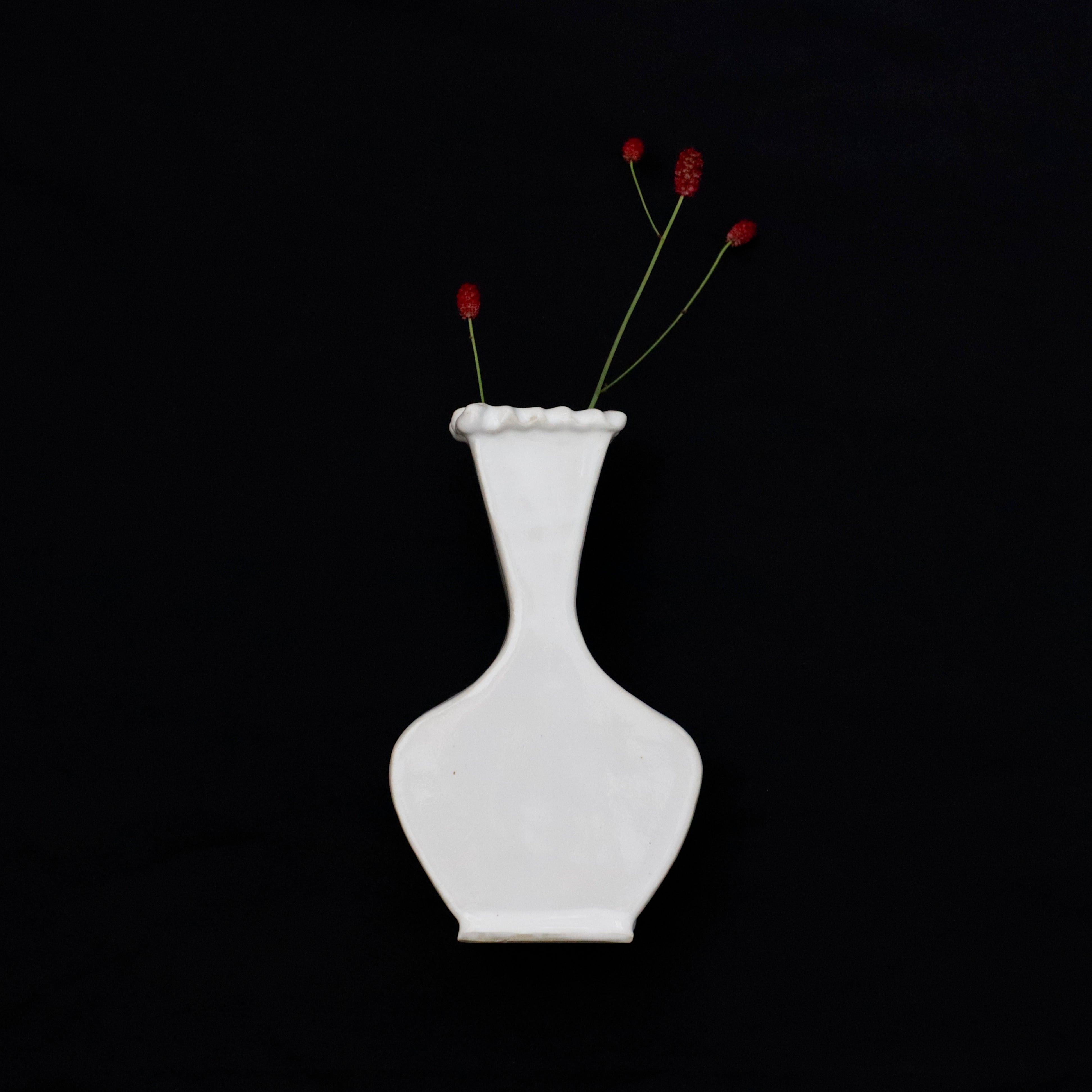 Birbira フラワーベース ホワイト ビルビラ Birbira REGULAR | IBUTSU - VASE S-02 – VISIONS