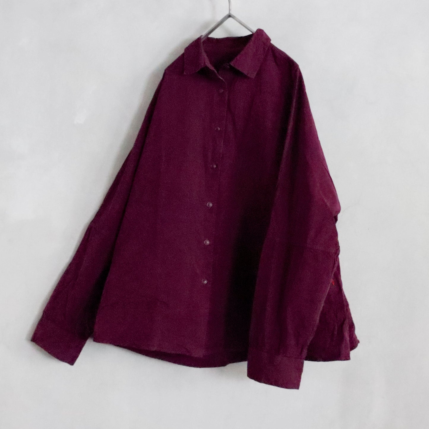 CASEY/CASEY | WAGA SHIRT ー BLACKBERRY