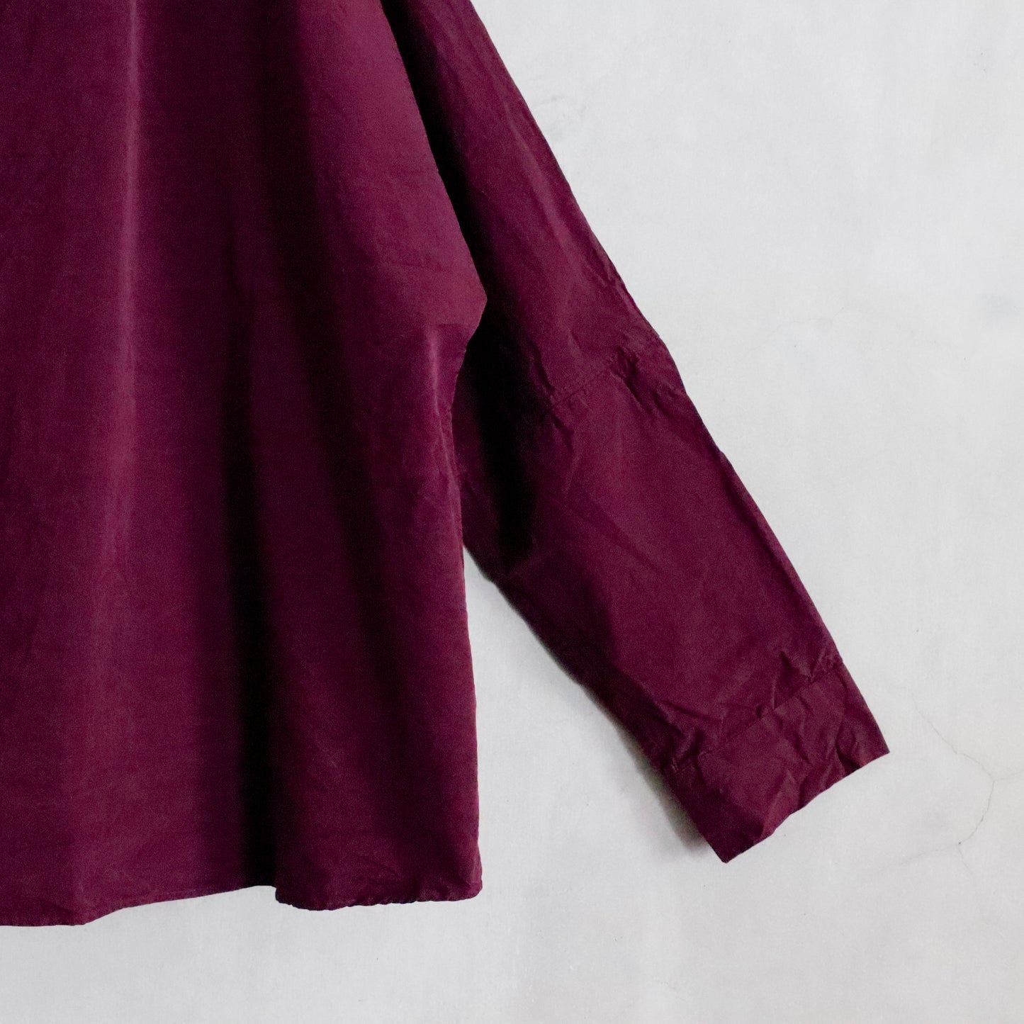 CASEY/CASEY | WAGA SHIRT ー BLACKBERRY