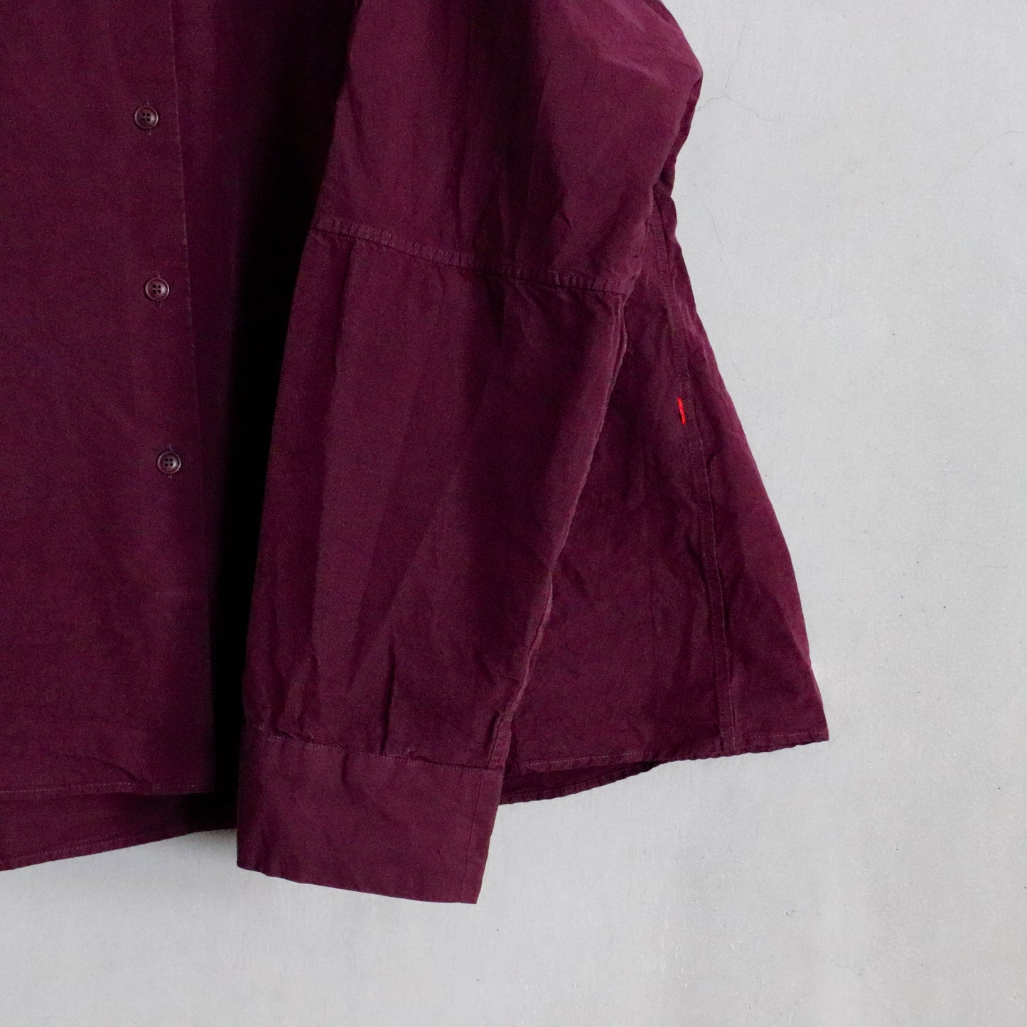 CASEY/CASEY | WAGA SHIRT ー BLACKBERRY