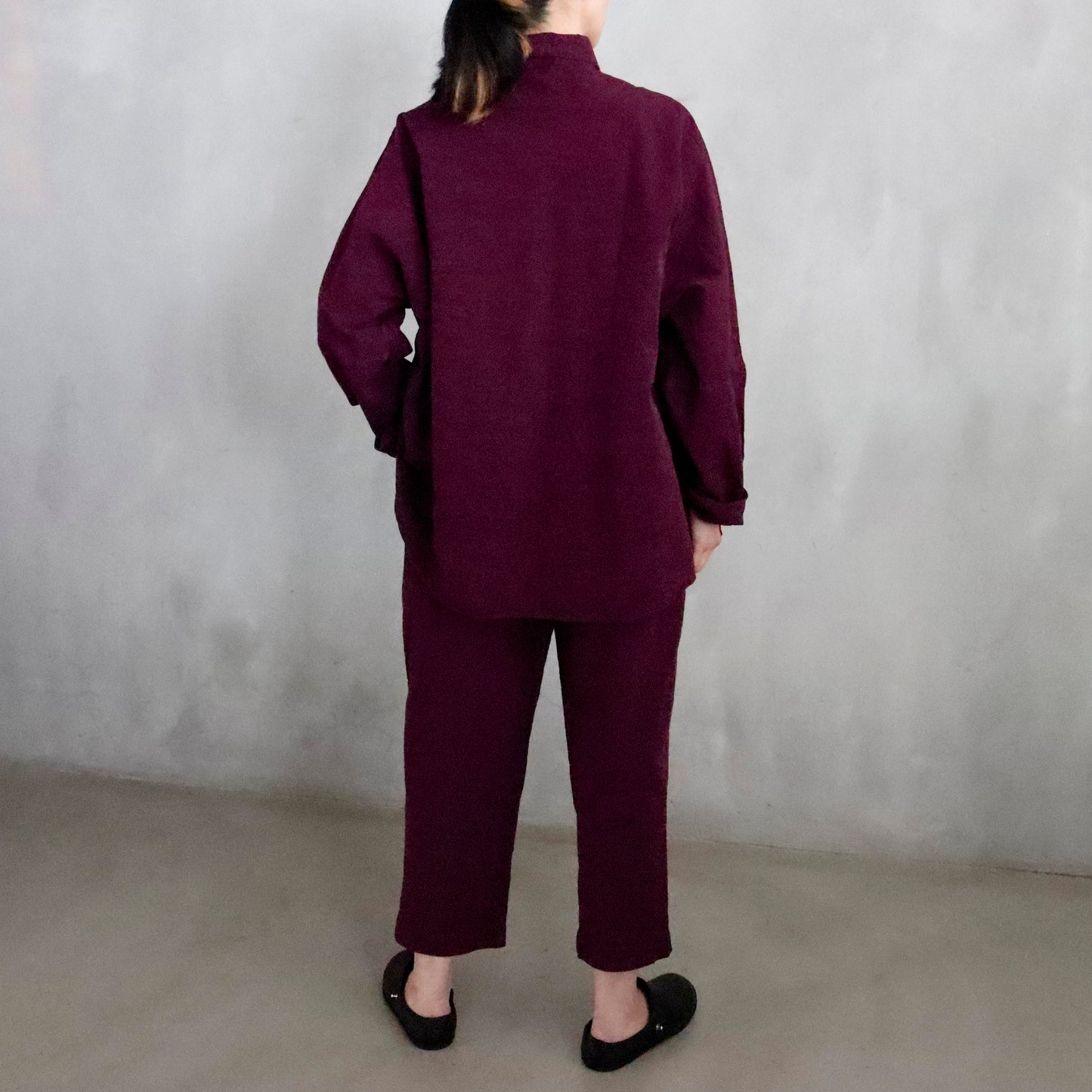 CASEY/CASEY | TIPPY PANT ー BLACKBERRY