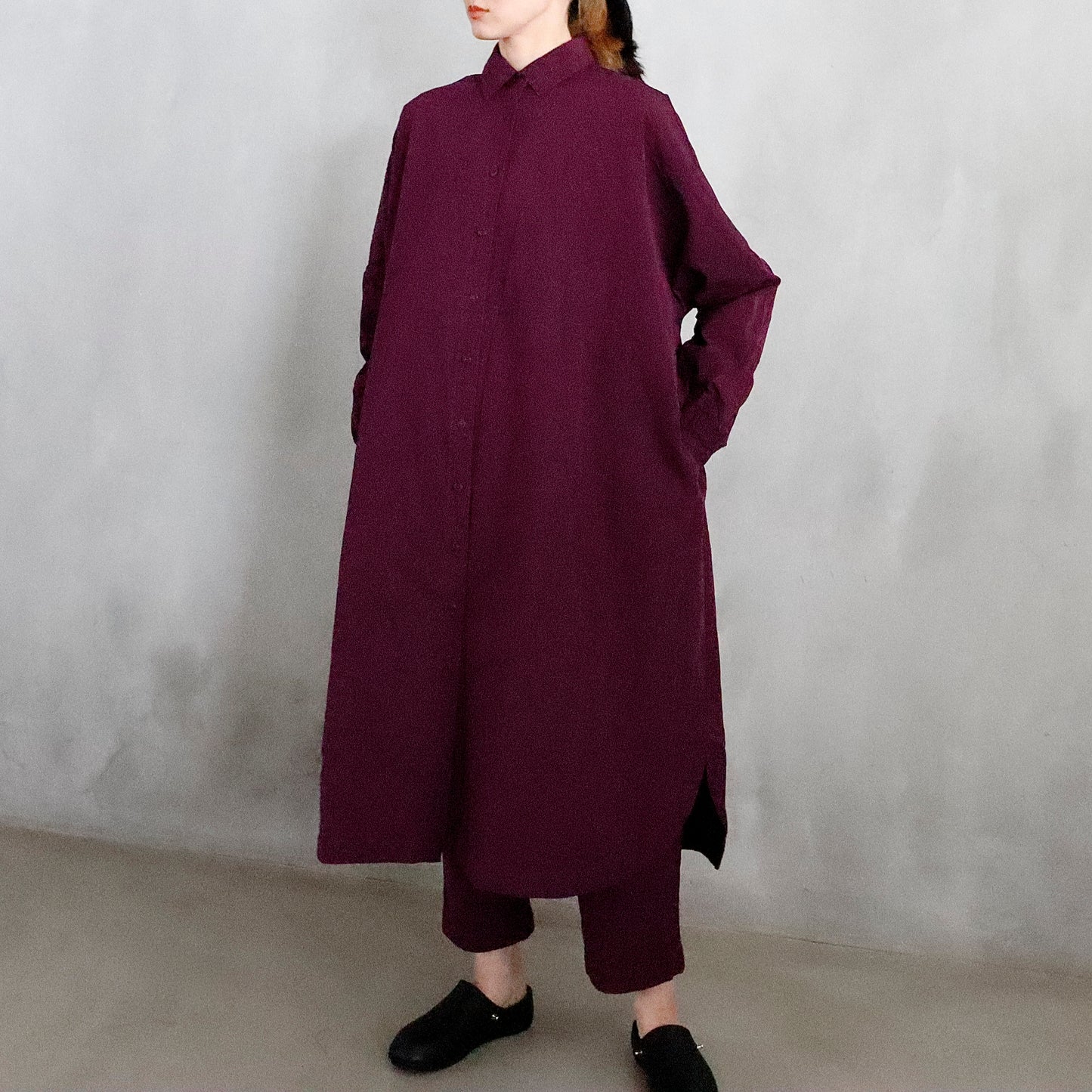 CASEY/CASEY | TIPPY PANT ー BLACKBERRY