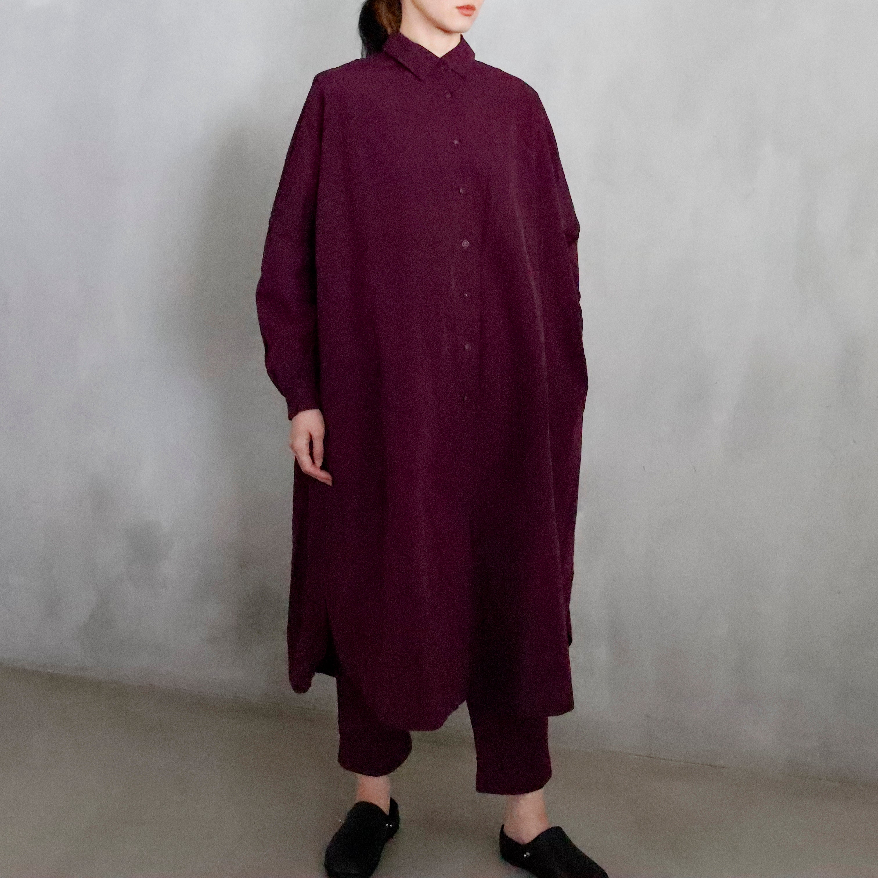 CASEY/CASEY | YURI DRESS ー BLACKBERRY – VISIONS