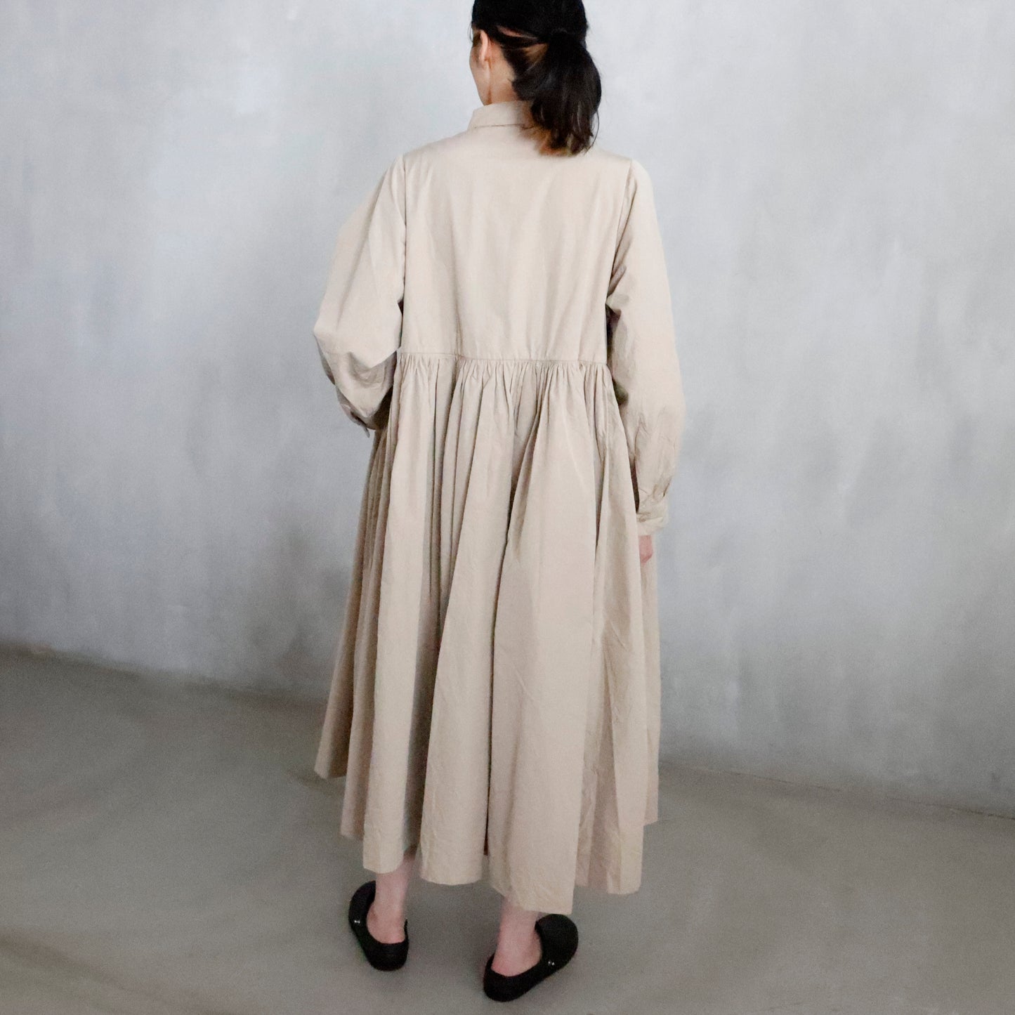 CASEY/CASEY | ETHAL DRESS ー OATMEAL
