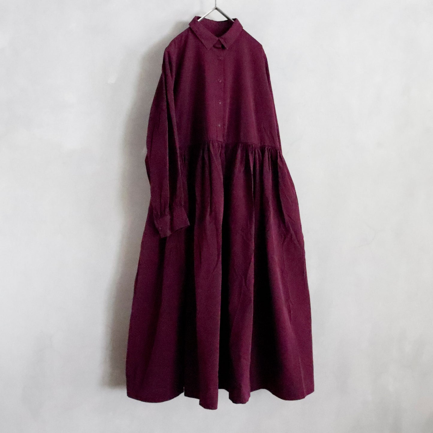 CASEY/CASEY | ETHAL DRESS ー BLACKBERRY