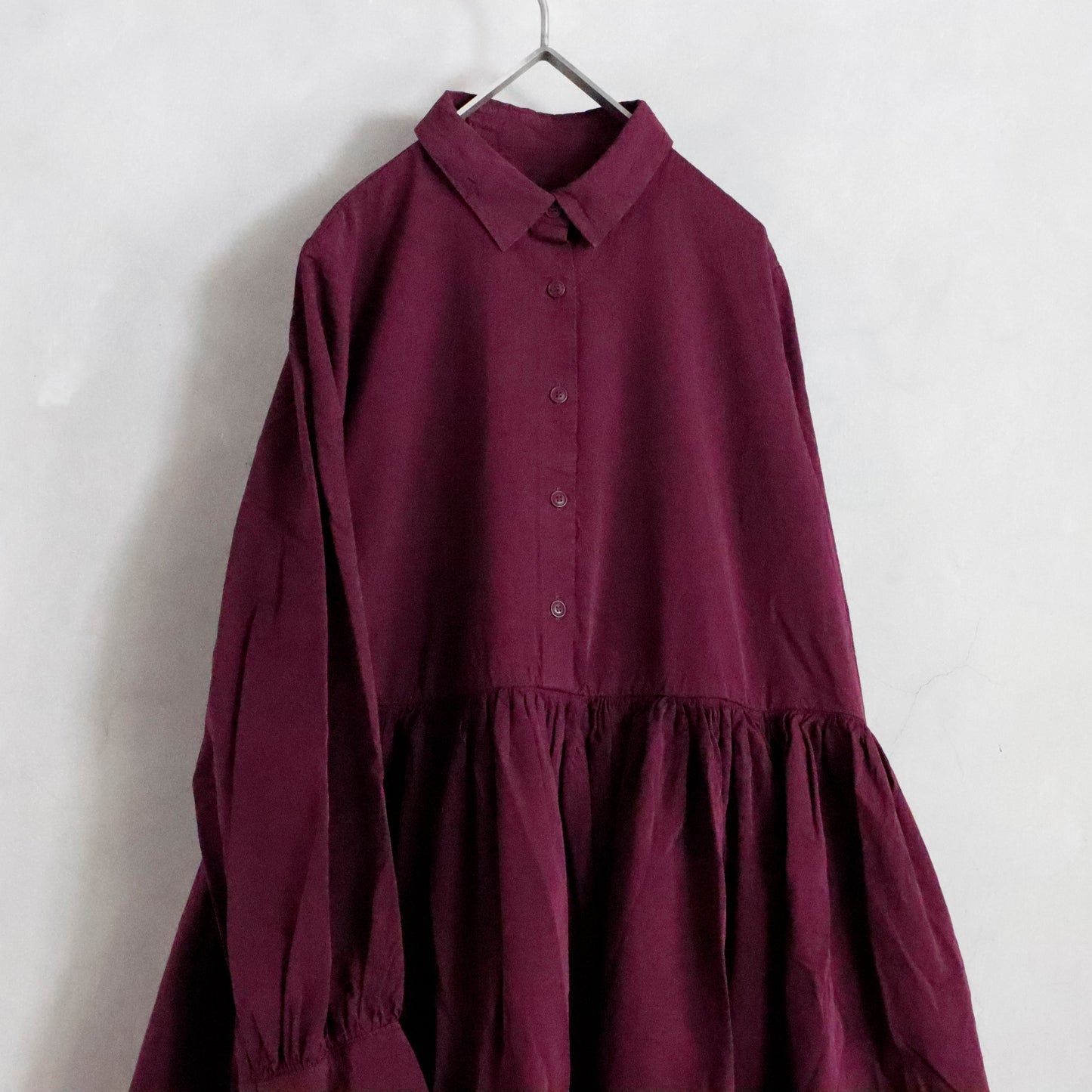 CASEY/CASEY | ETHAL DRESS ー BLACKBERRY