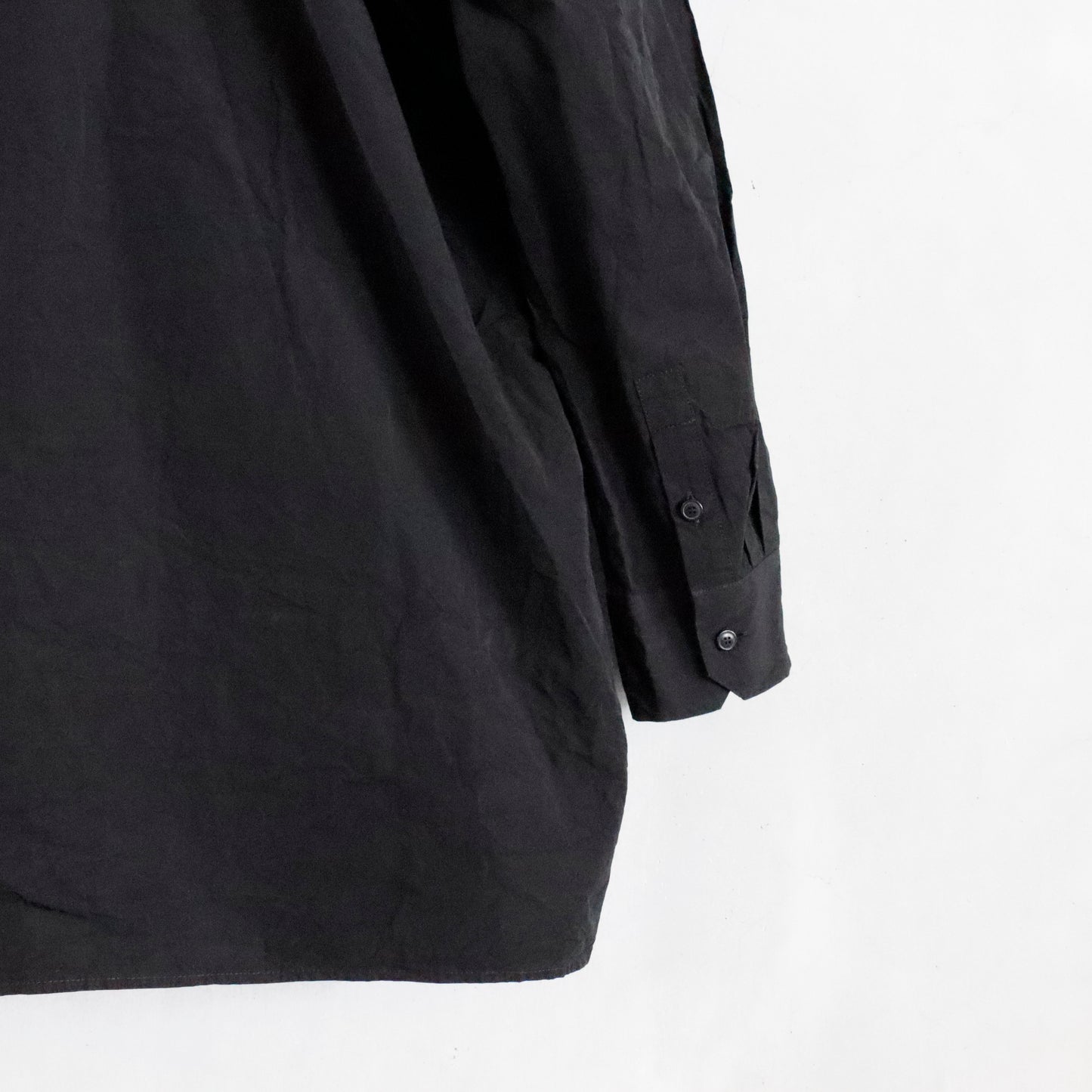 CASEY/CASEY | HAMNET SHIRT ー PITCH BLACK