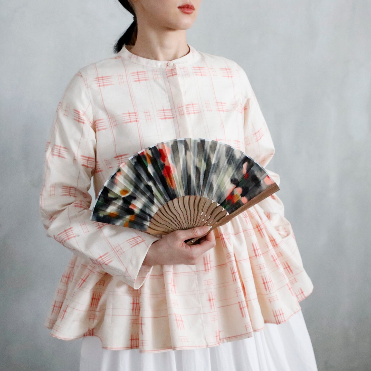 CP SENSU / FOLDING FAN - MULTI CLOUD