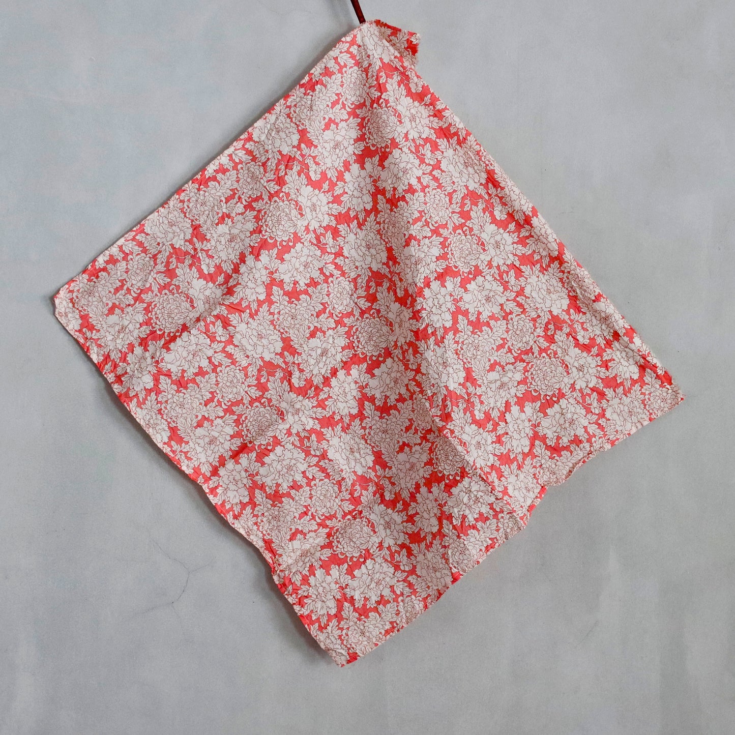 handkerchief medio lavato - orange flower