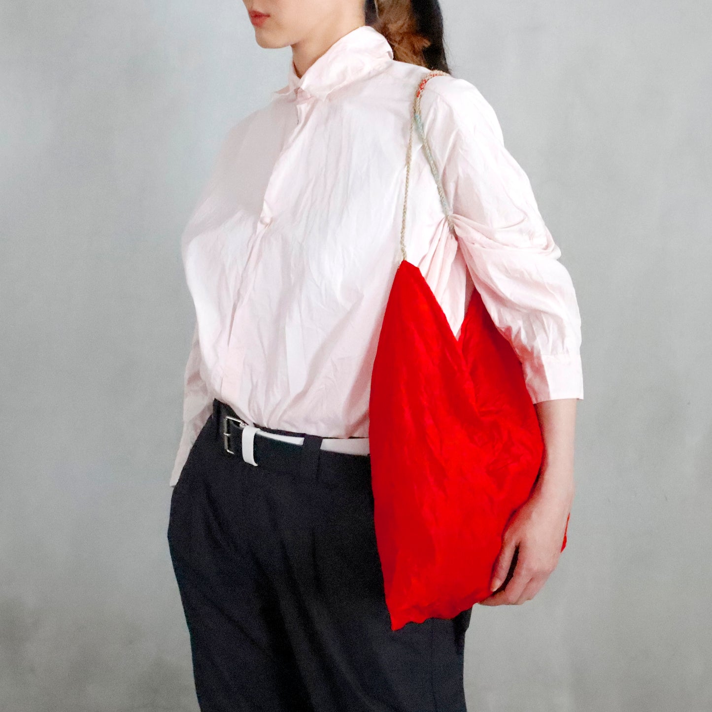 daniela gregis | leather belt dimirtillo sfoderata