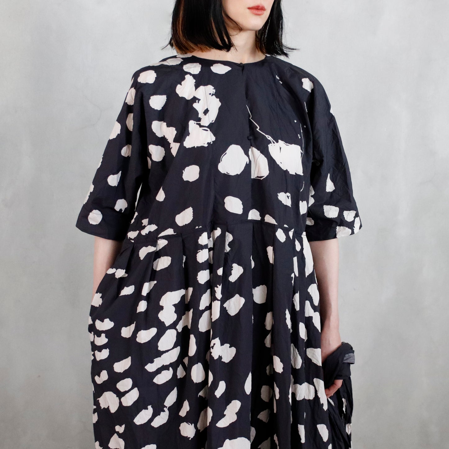 working dress but washed — blue coral drawing