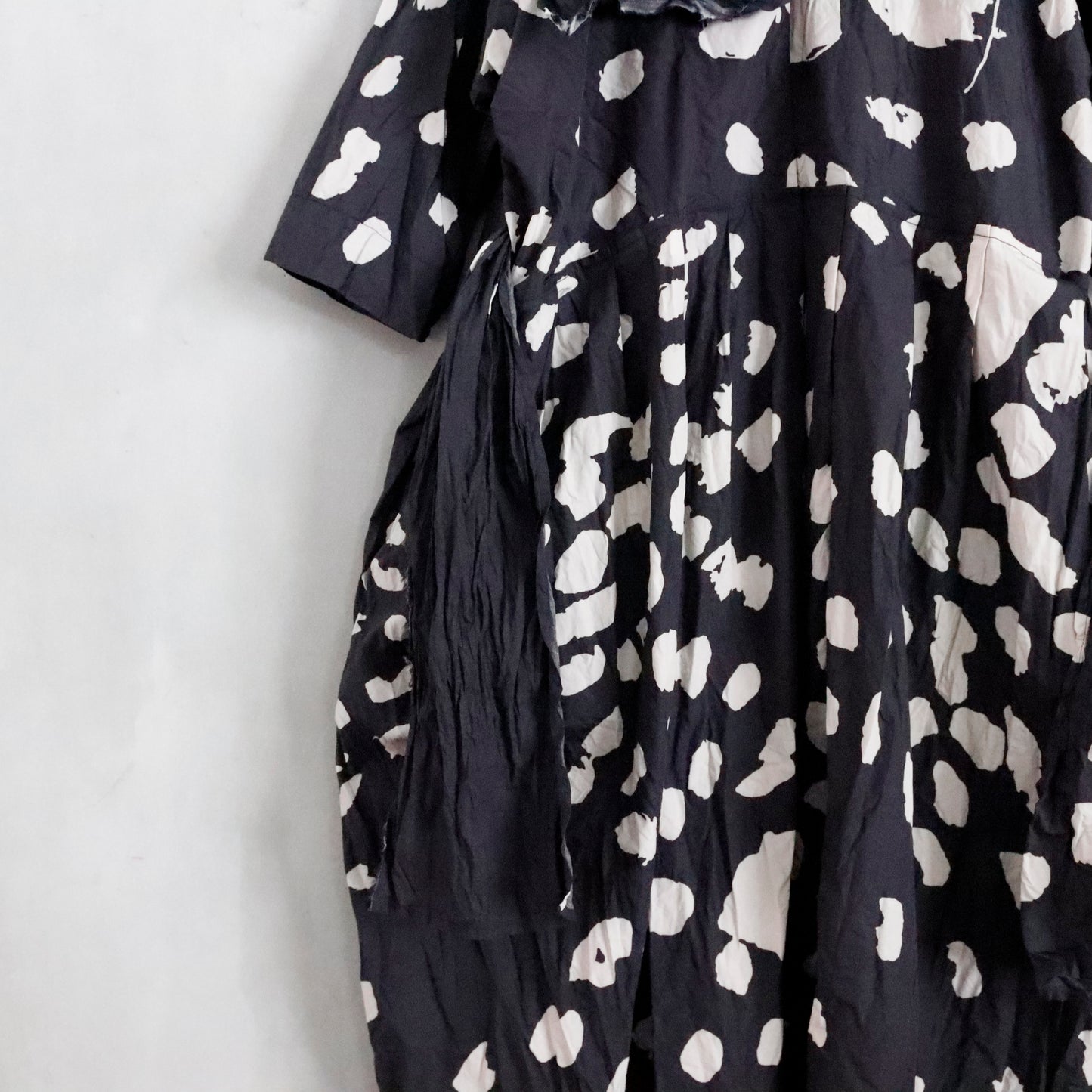 working dress but washed — blue coral drawing