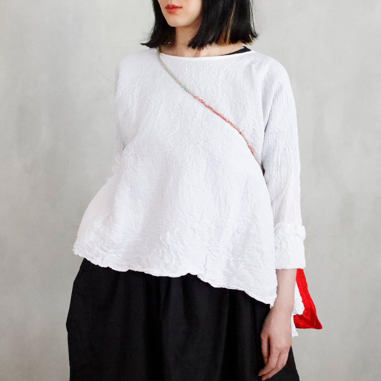 Blouse not yet washed - optical white