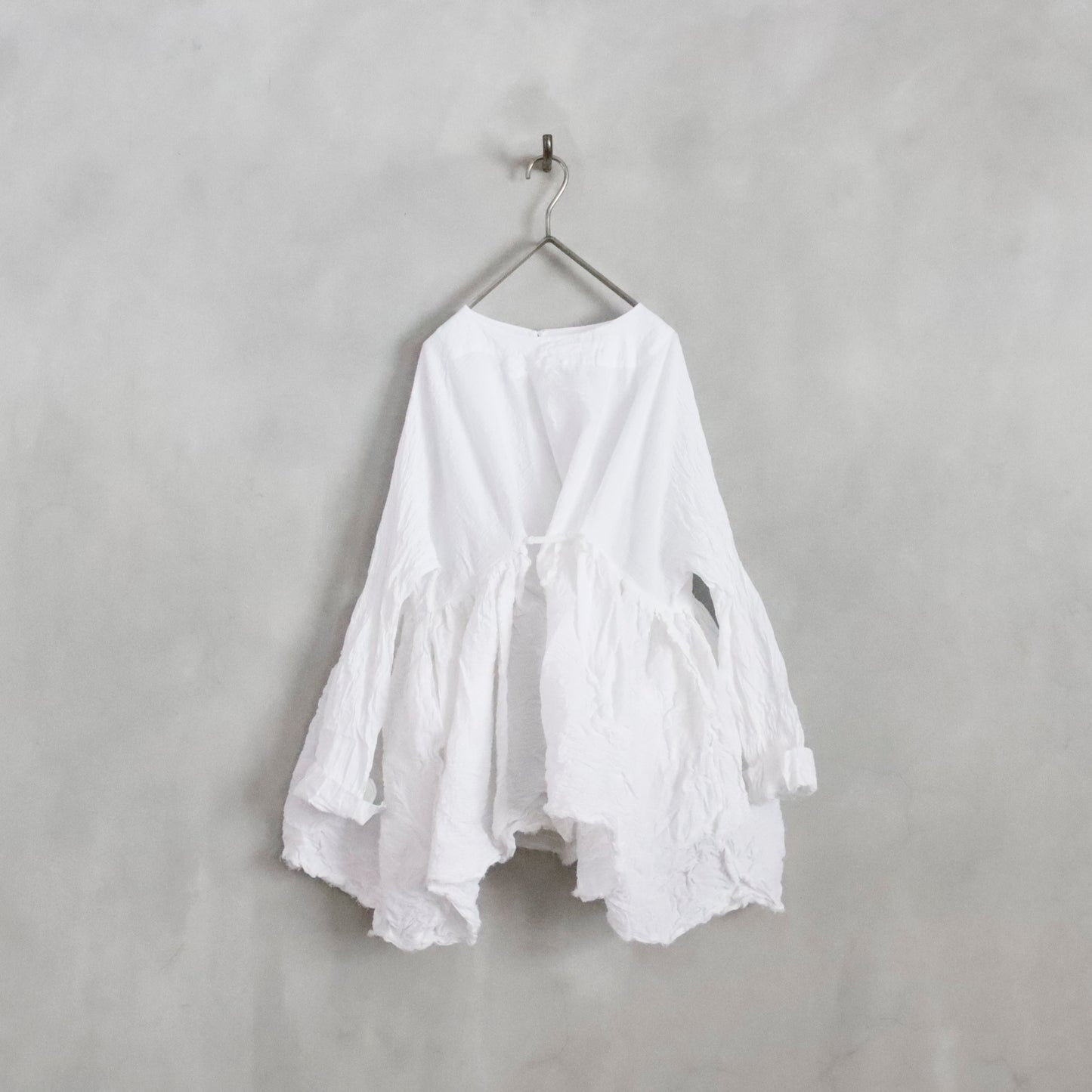 blouse newpride ma cm washed - optical white