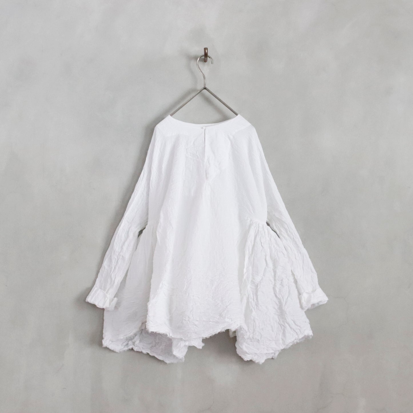 blouse newpride ma cm washed - optical white